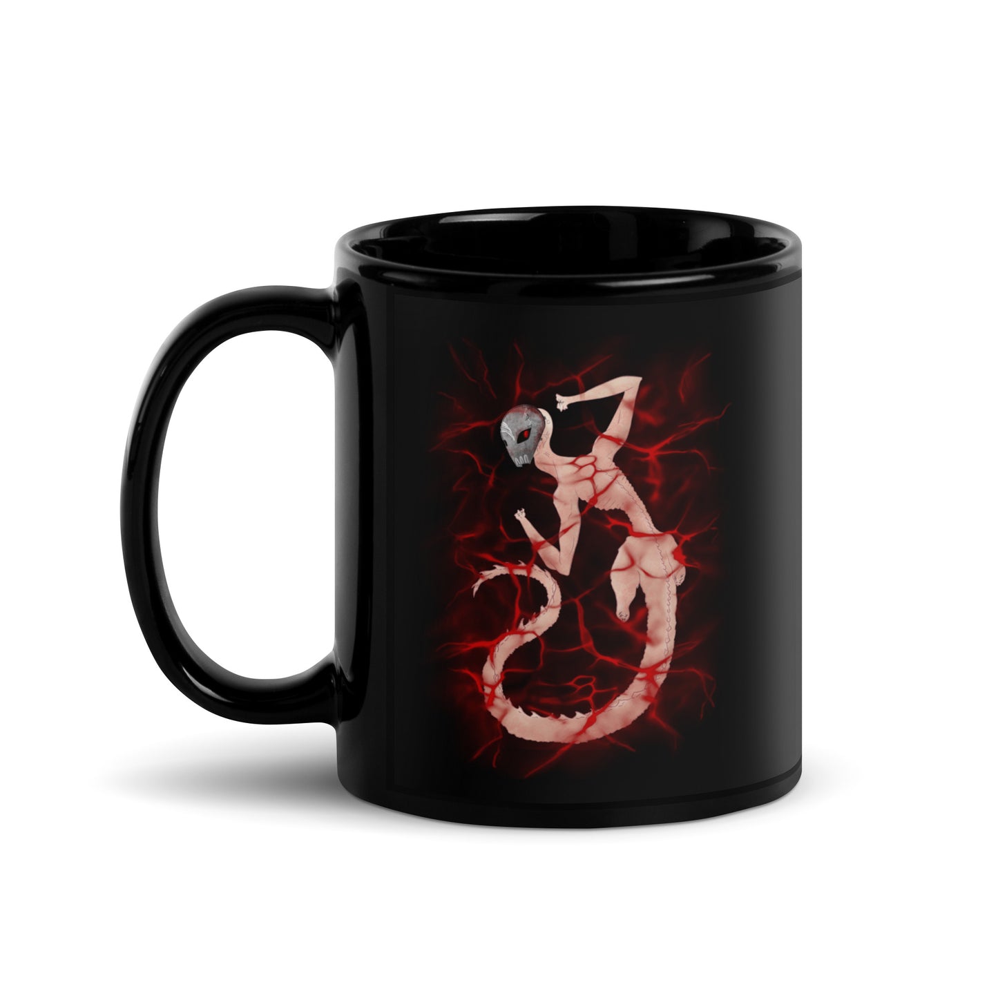 Creep Black Glossy Mug