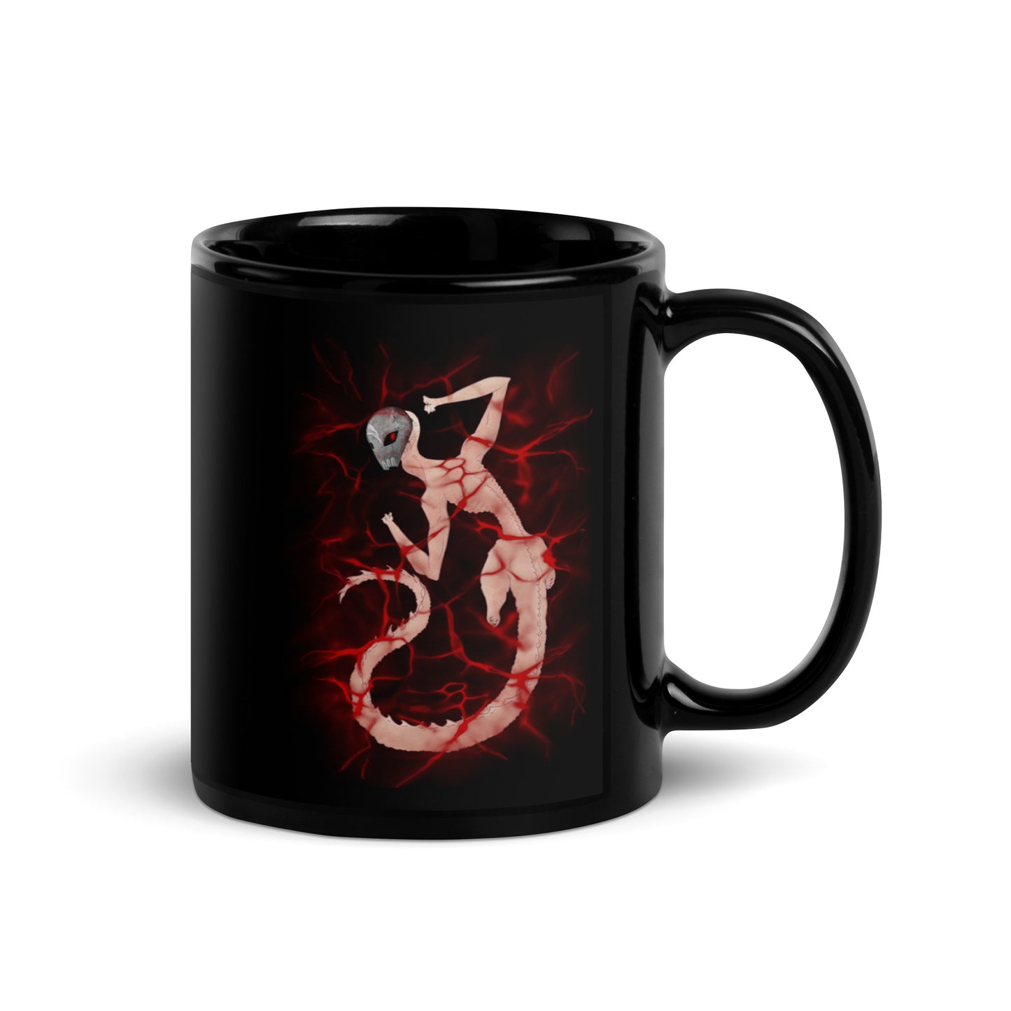 Creep Black Glossy Mug