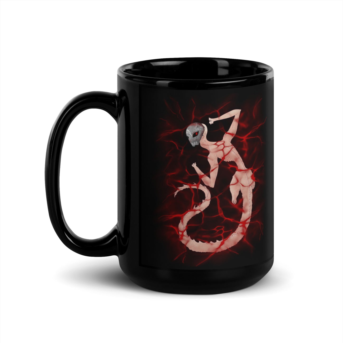 Creep Black Glossy Mug