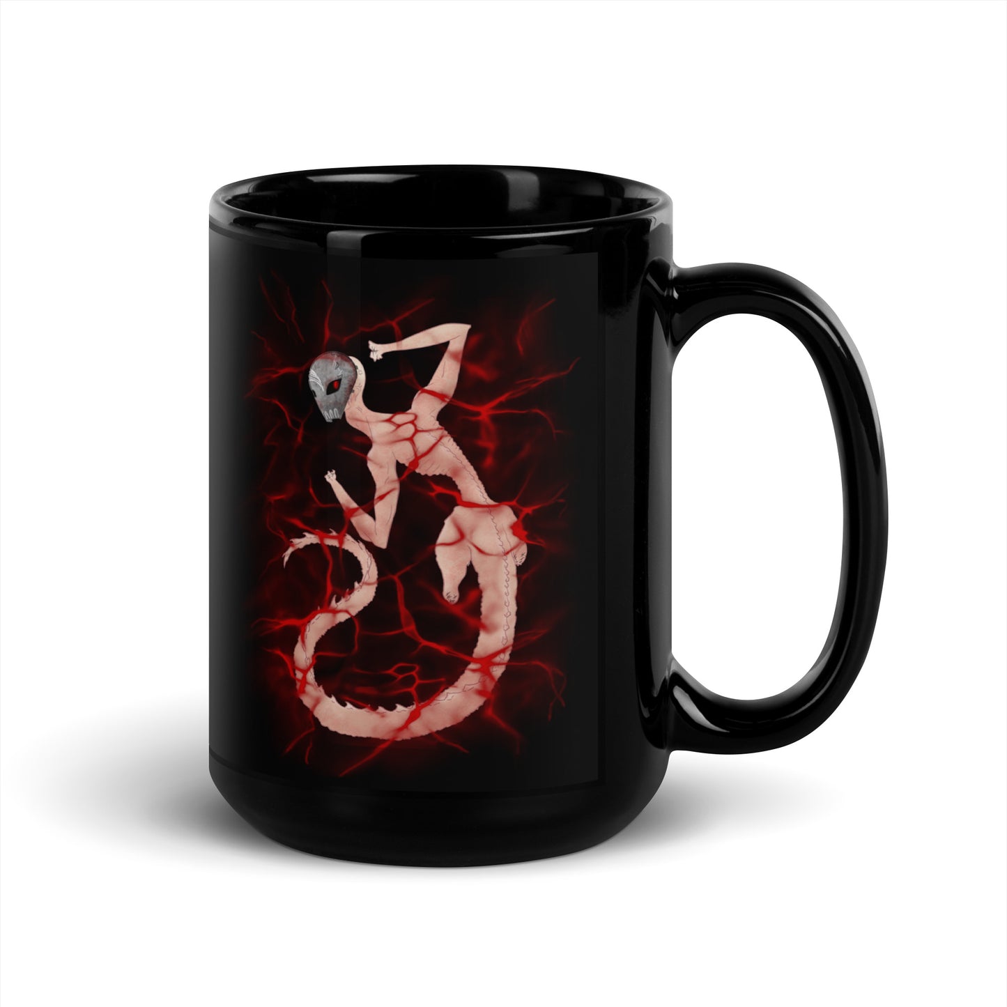 Creep Black Glossy Mug
