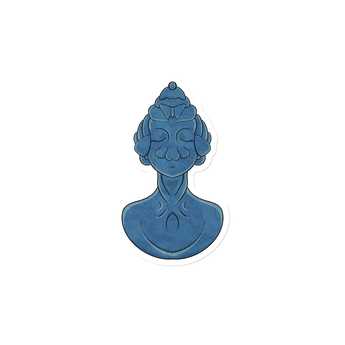 Blue Bust Magnet