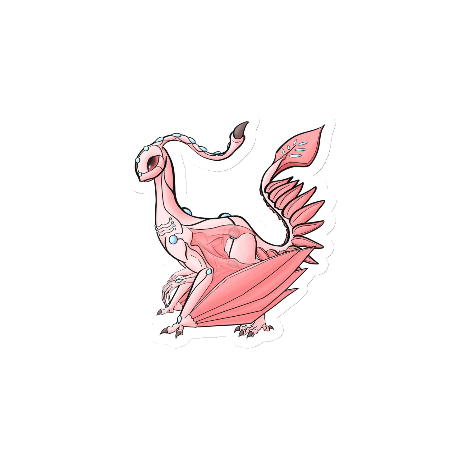 Dragonets (Peaches) Magnet