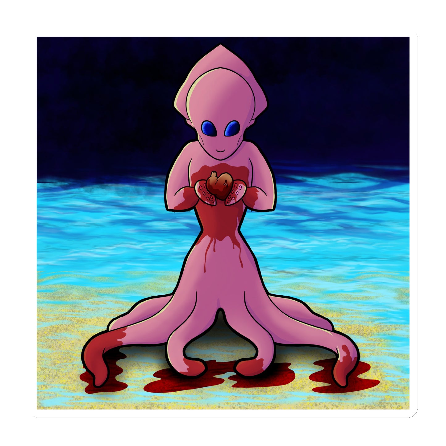 You Asked For My Heart Magnet