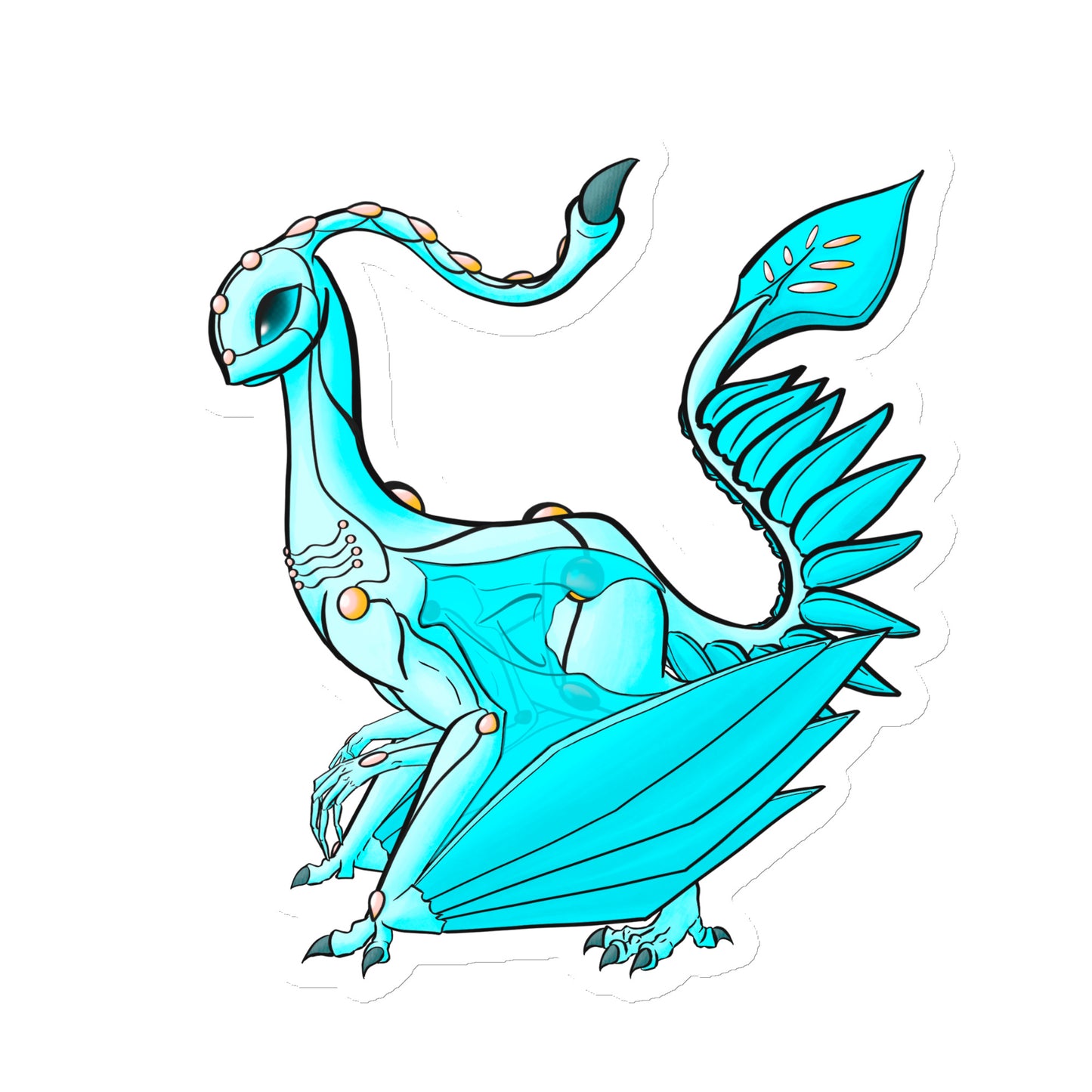 Dragonets (Glass) Magnet