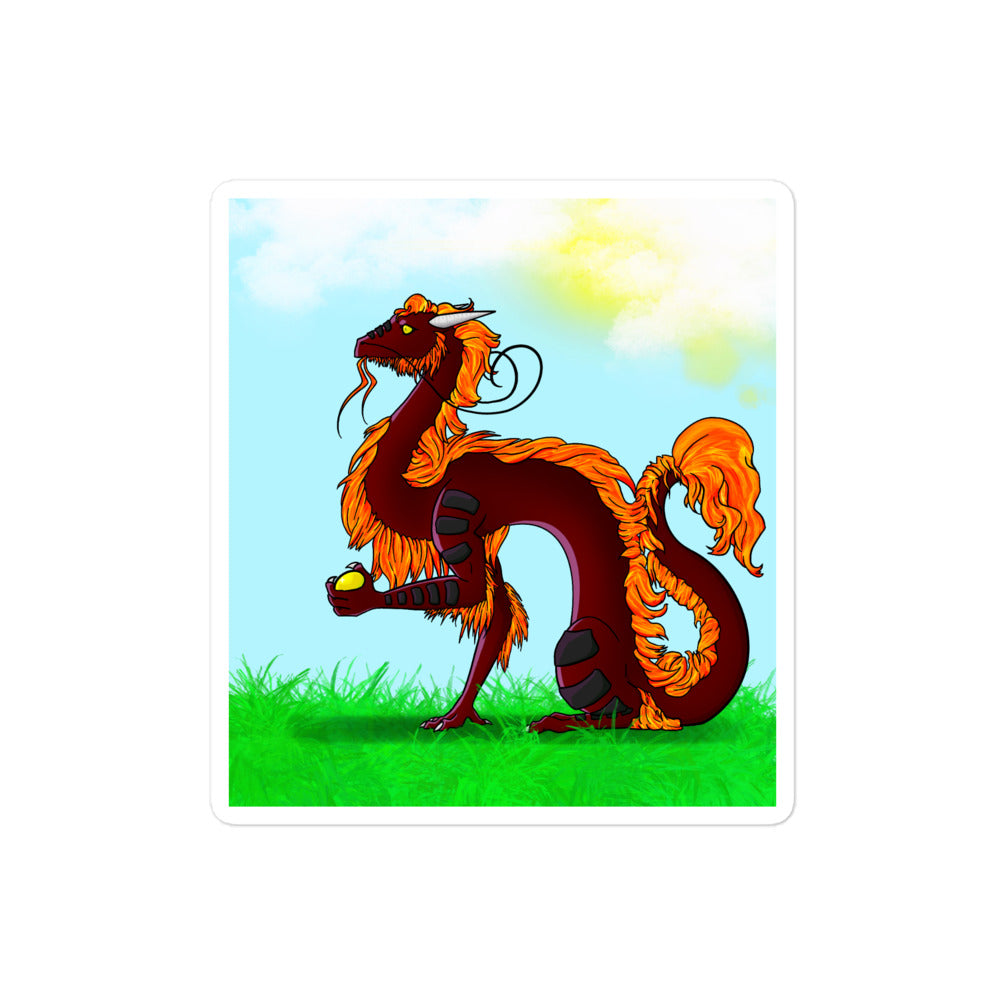 Adelle Dragon sticker