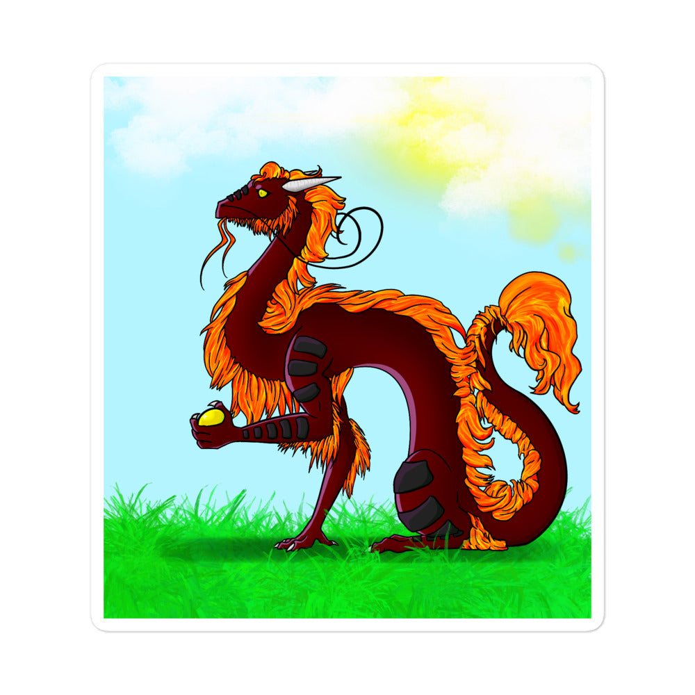 Adelle Dragon sticker