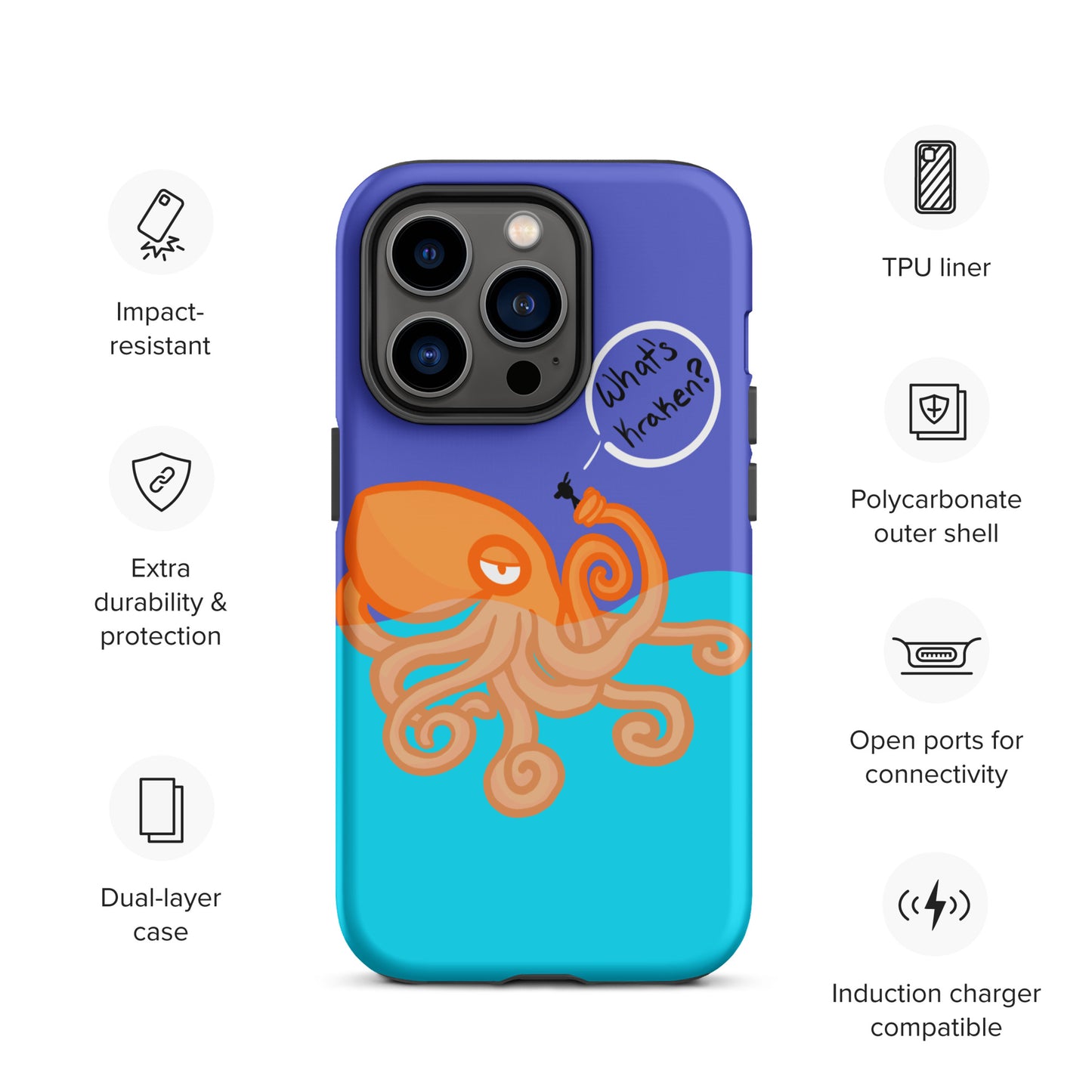 What’s Kraken? Tough Case for iPhone®