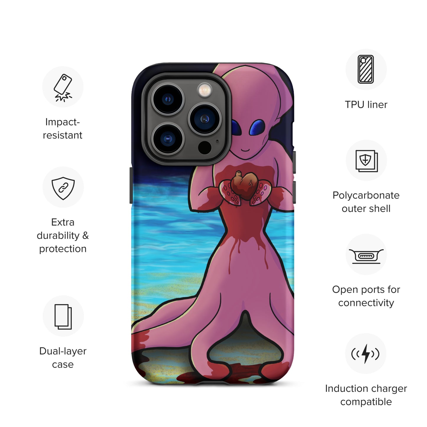 You Asked For My Heart Tough Case for iPhone®