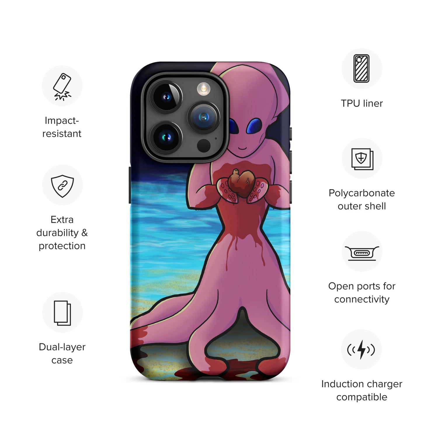 You Asked For My Heart Tough Case for iPhone®