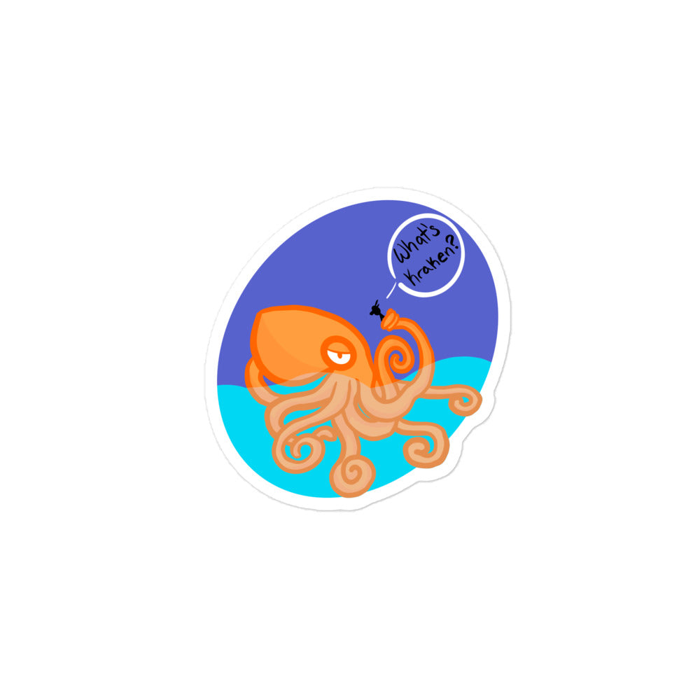 What's Kraken? sticker