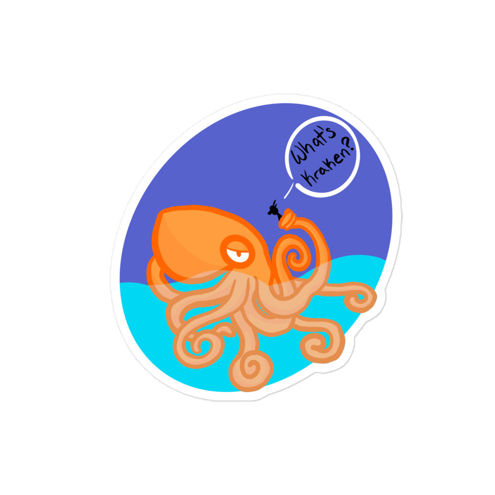 What's Kraken? sticker
