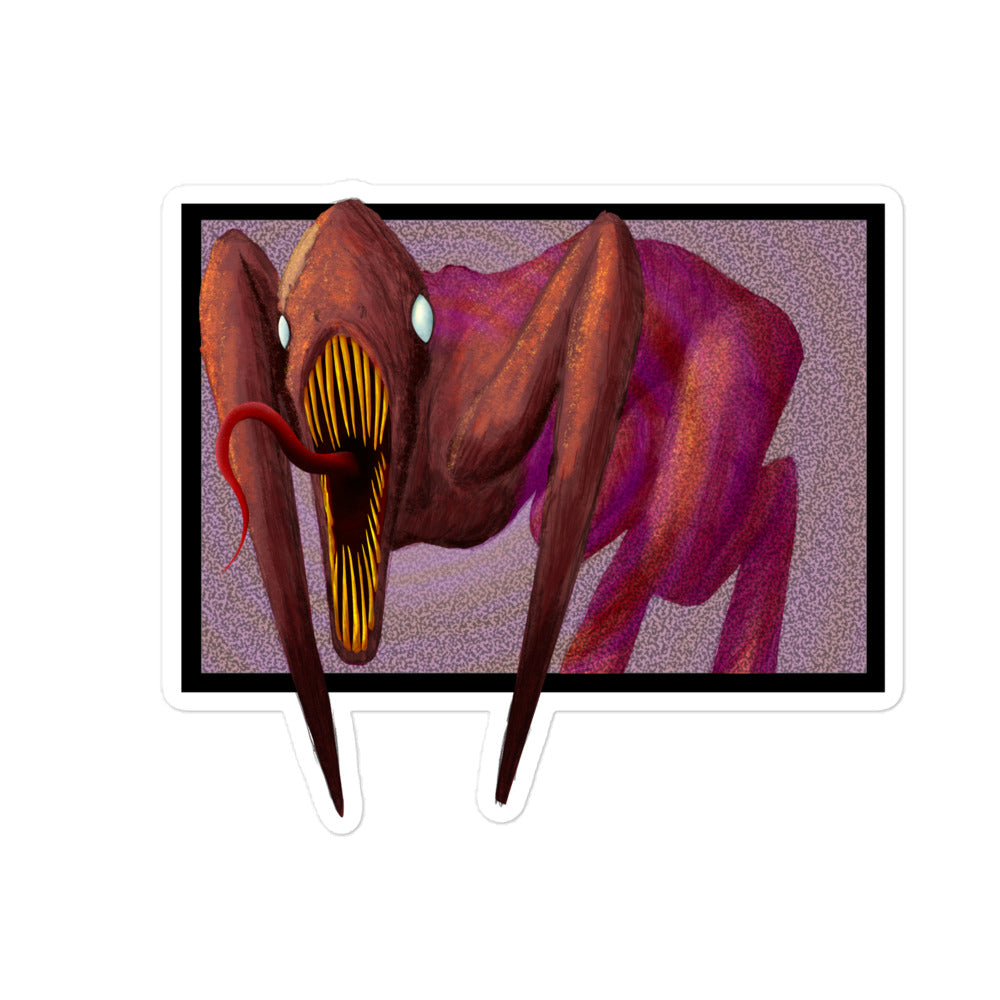 Angler Fish Tv sticker