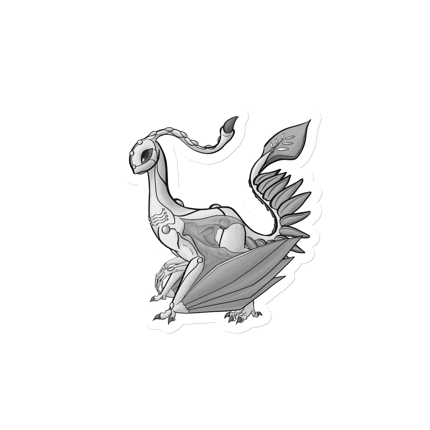 Dragonets (Grayscale) Magnet