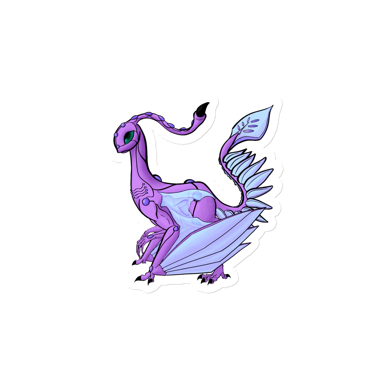 Dragonets (Lilac) Magnet