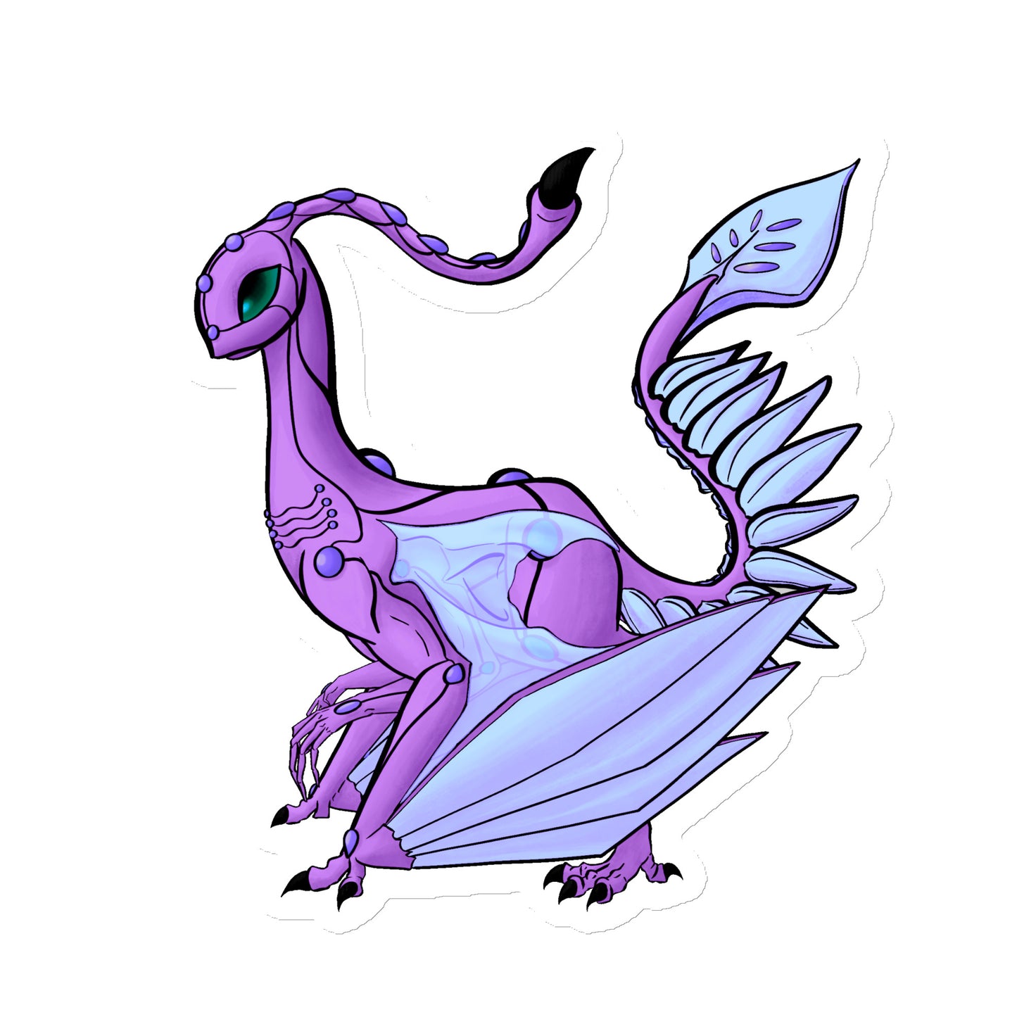 Dragonets (Lilac) Magnet