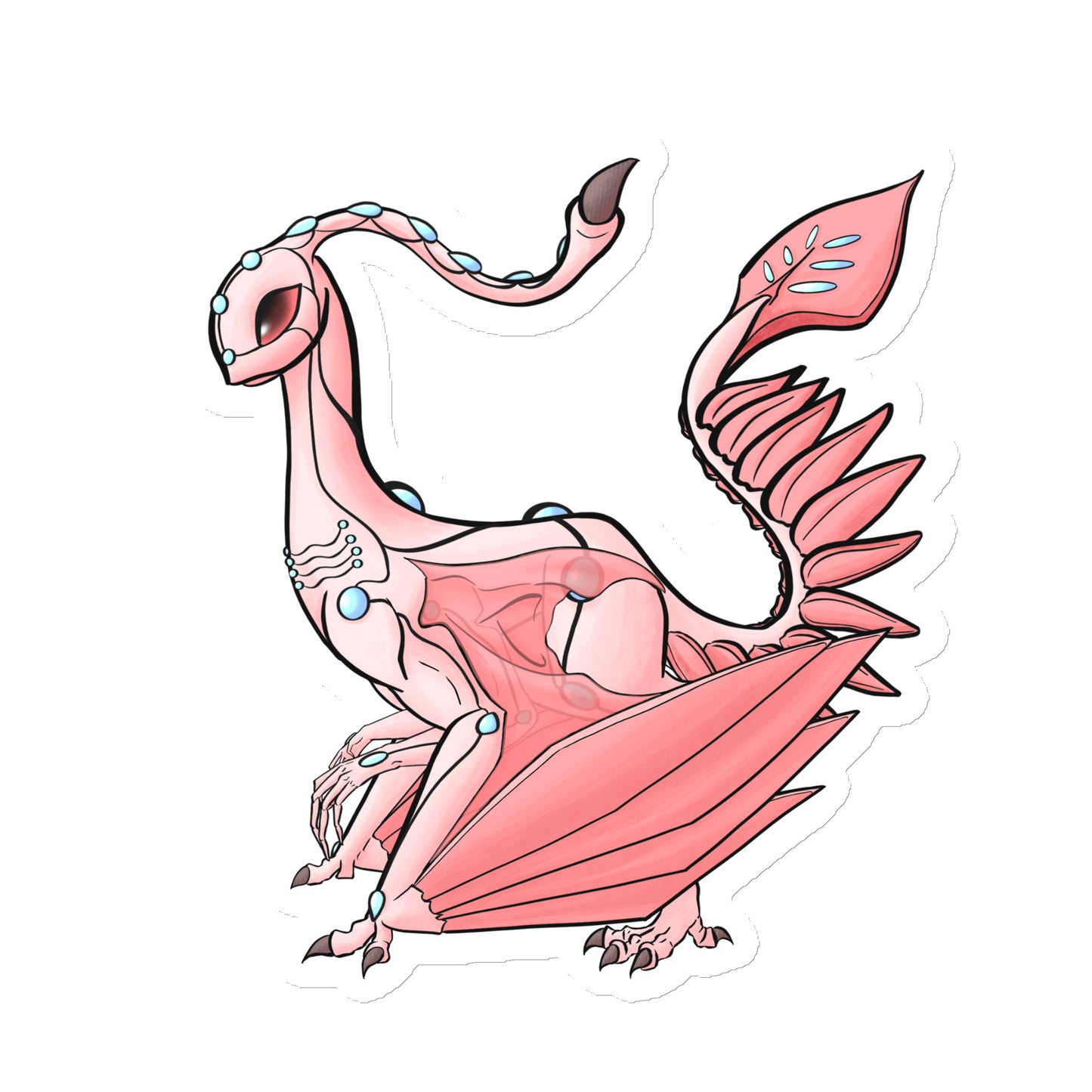Dragonets (Peaches) Magnet