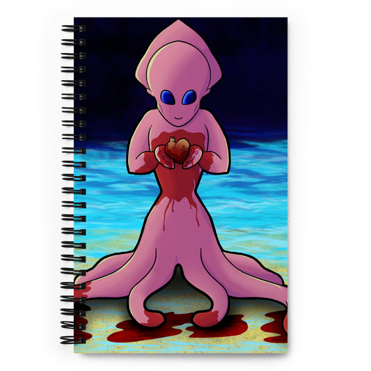 You Asked for My Heart Spiral notebook