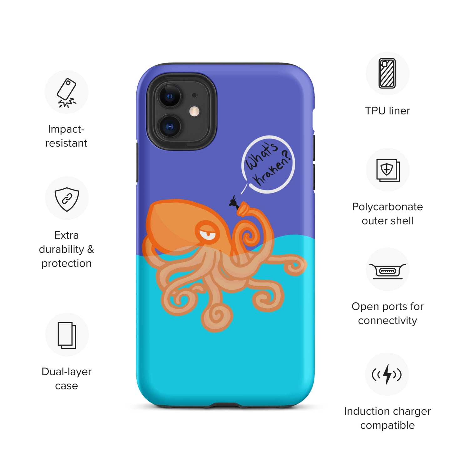 What’s Kraken? Tough Case for iPhone®