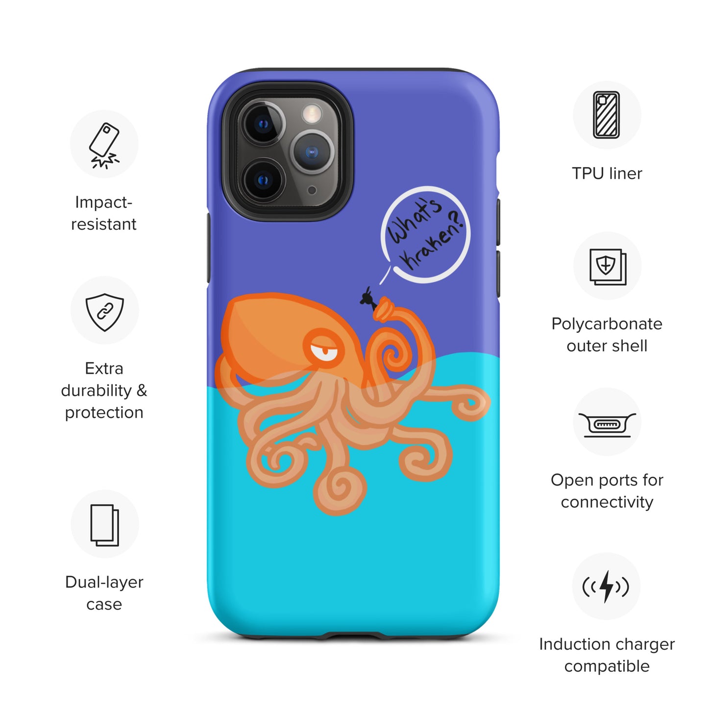 What’s Kraken? Tough Case for iPhone®