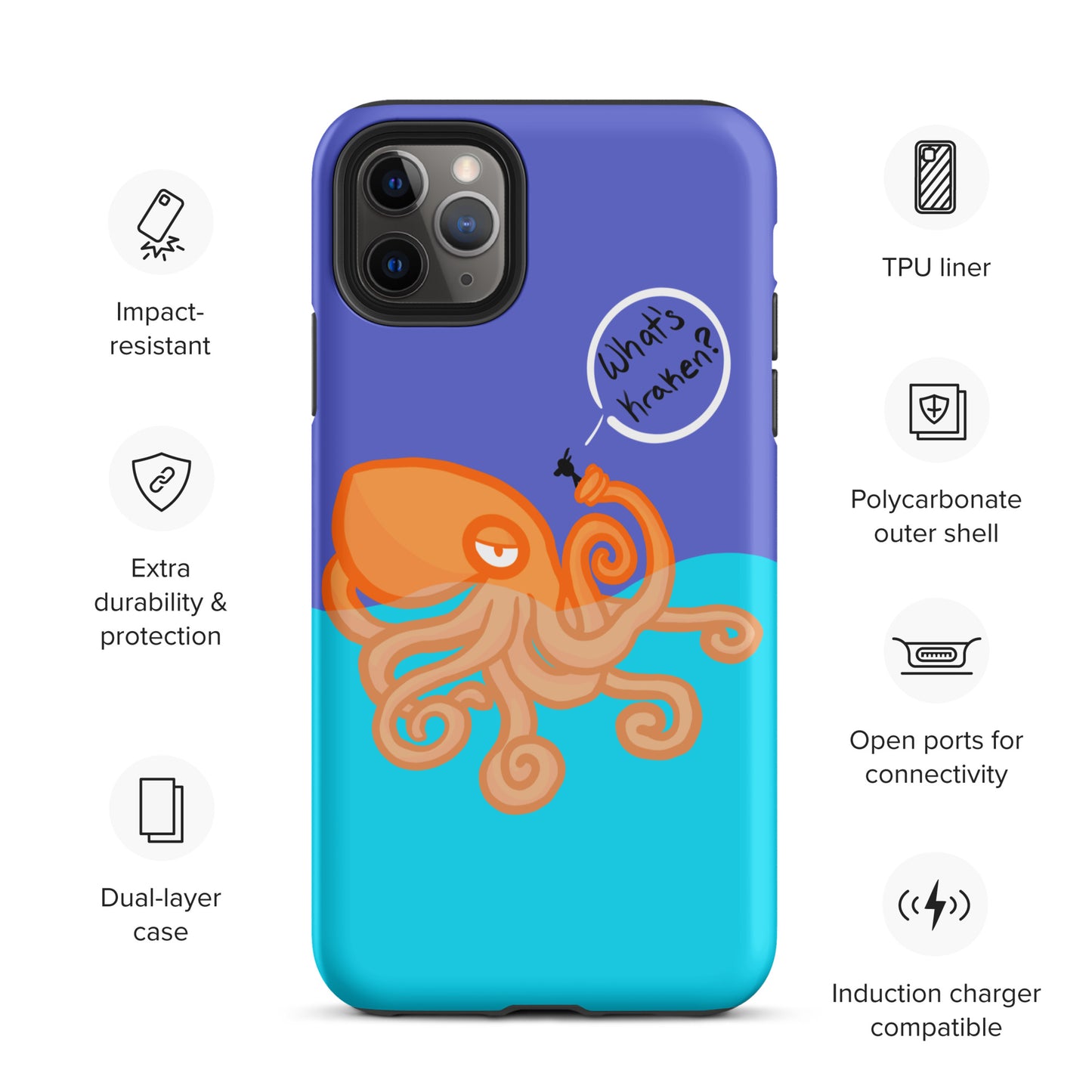 What’s Kraken? Tough Case for iPhone®