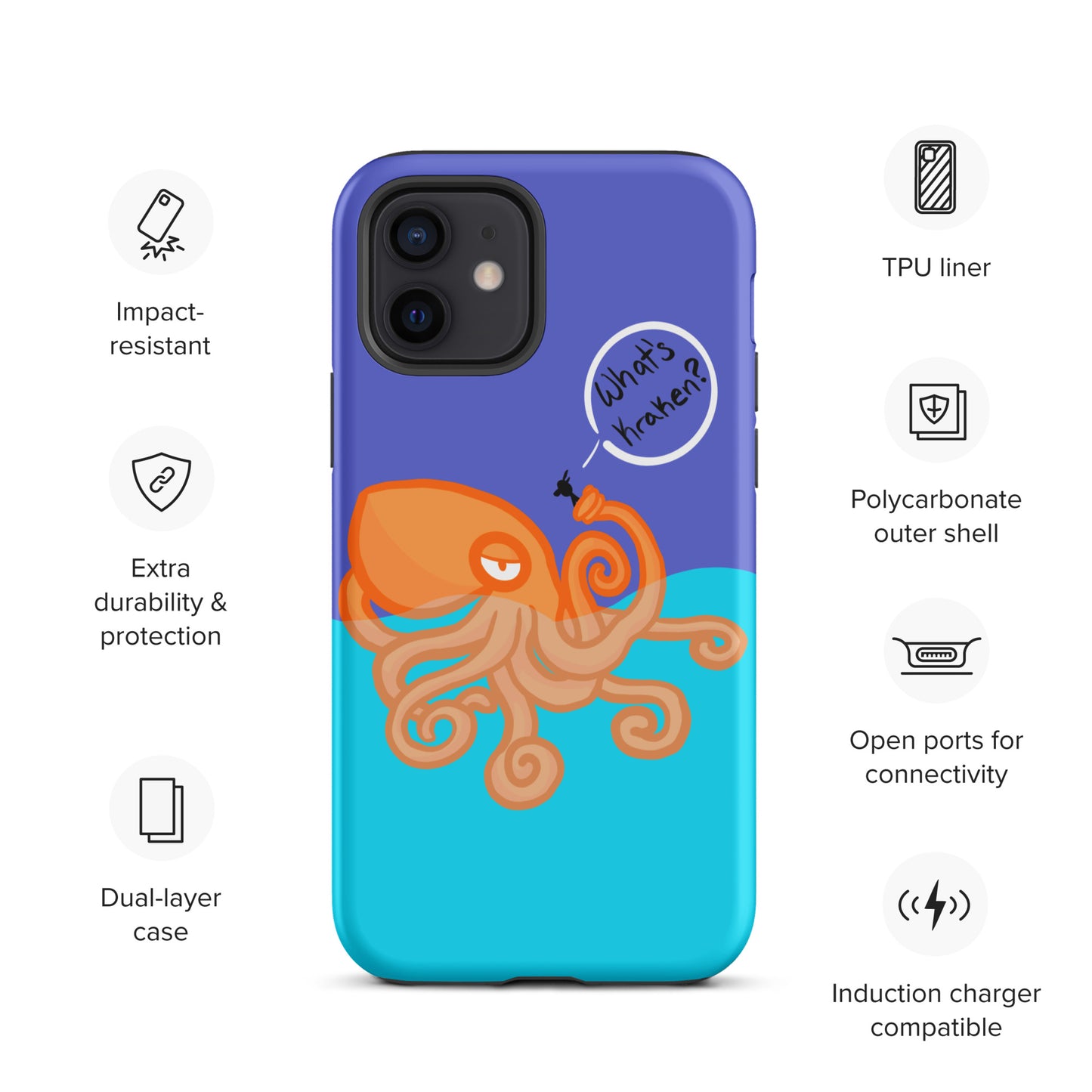 What’s Kraken? Tough Case for iPhone®