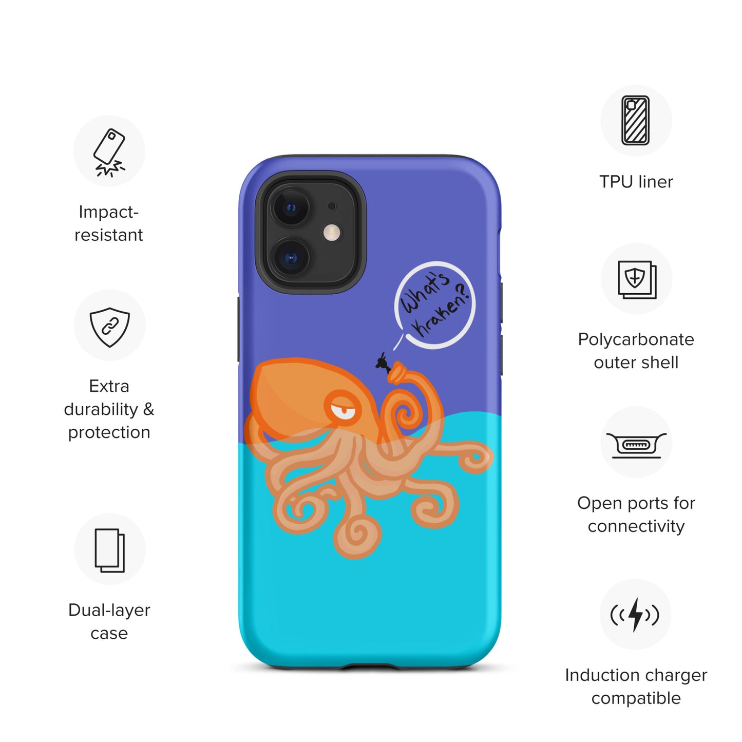 What’s Kraken? Tough Case for iPhone®