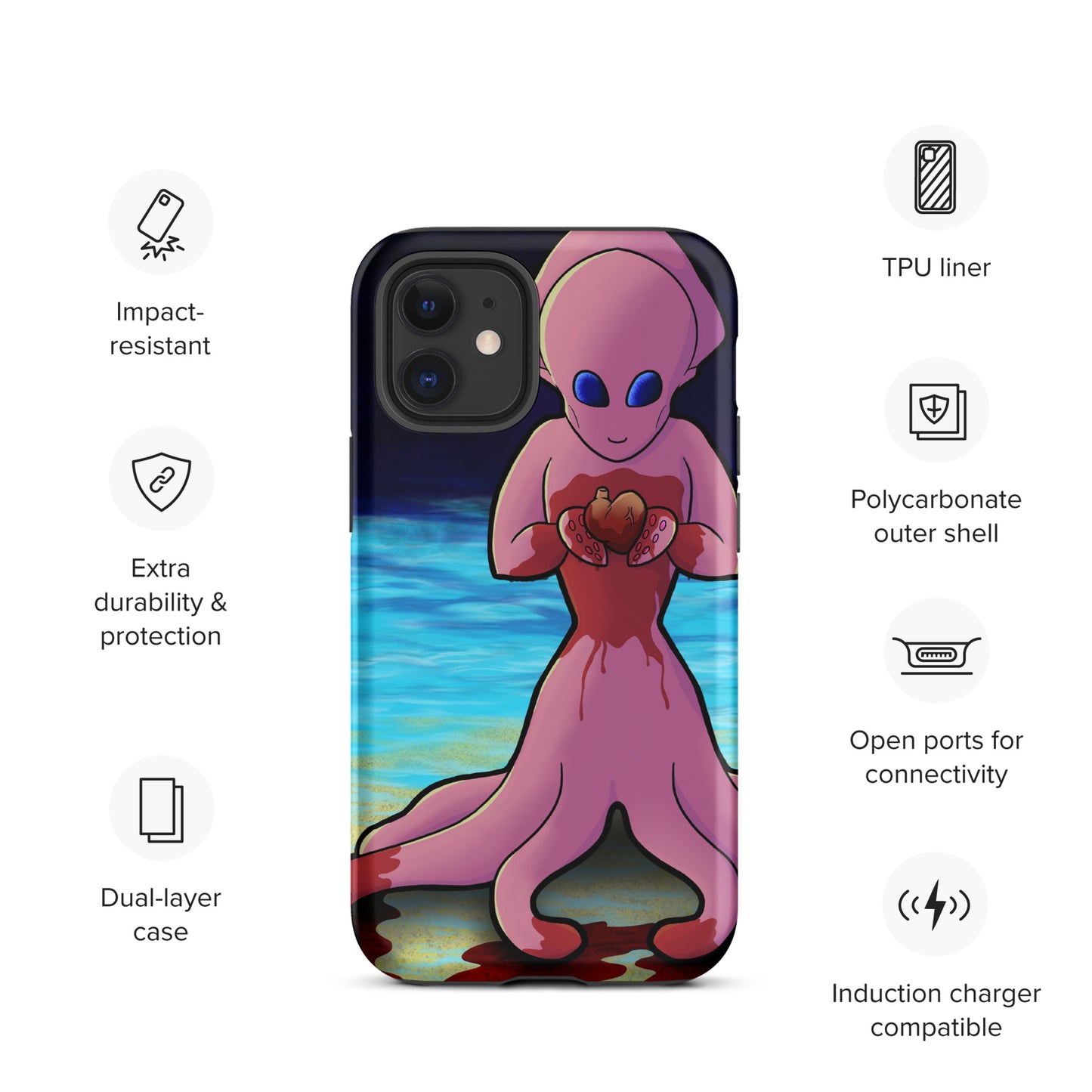 You Asked For My Heart Tough Case for iPhone®
