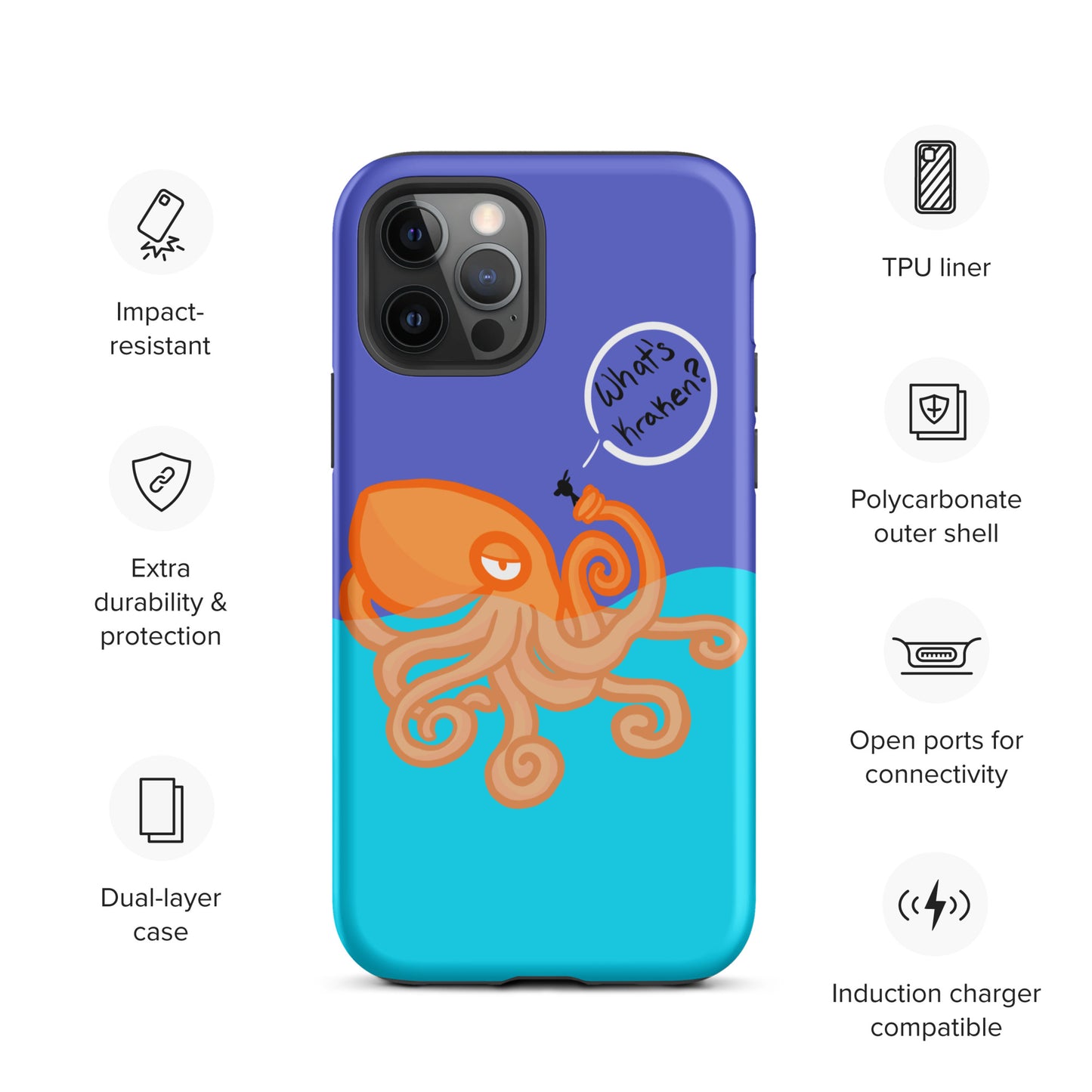 What’s Kraken? Tough Case for iPhone®