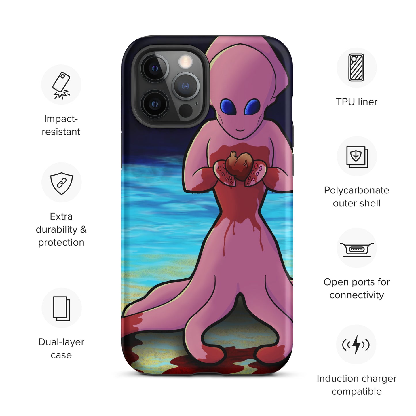 You Asked For My Heart Tough Case for iPhone®