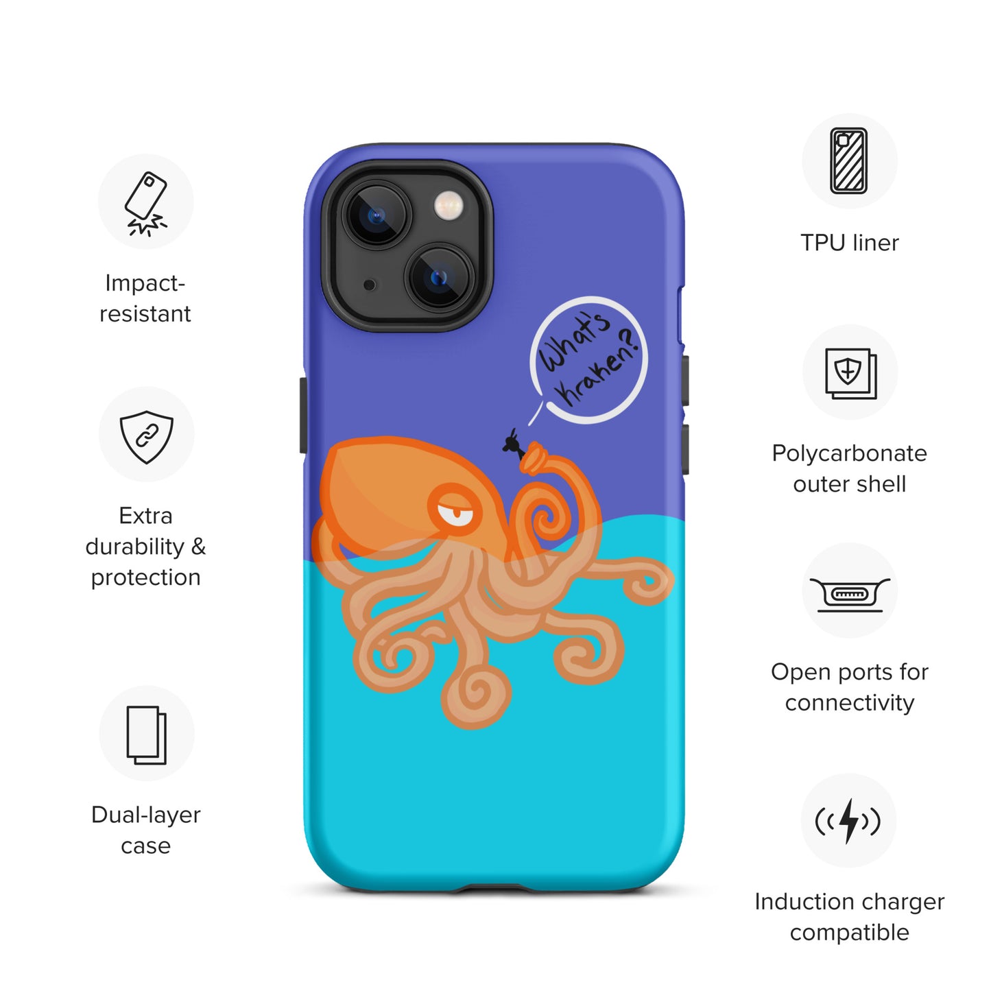 What’s Kraken? Tough Case for iPhone®