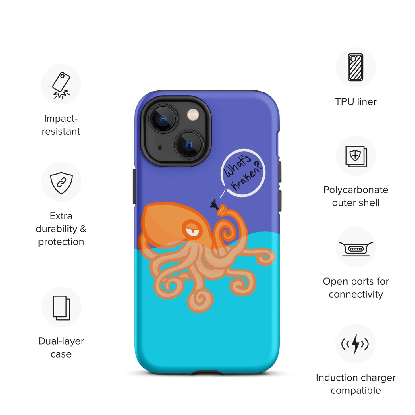 What’s Kraken? Tough Case for iPhone®