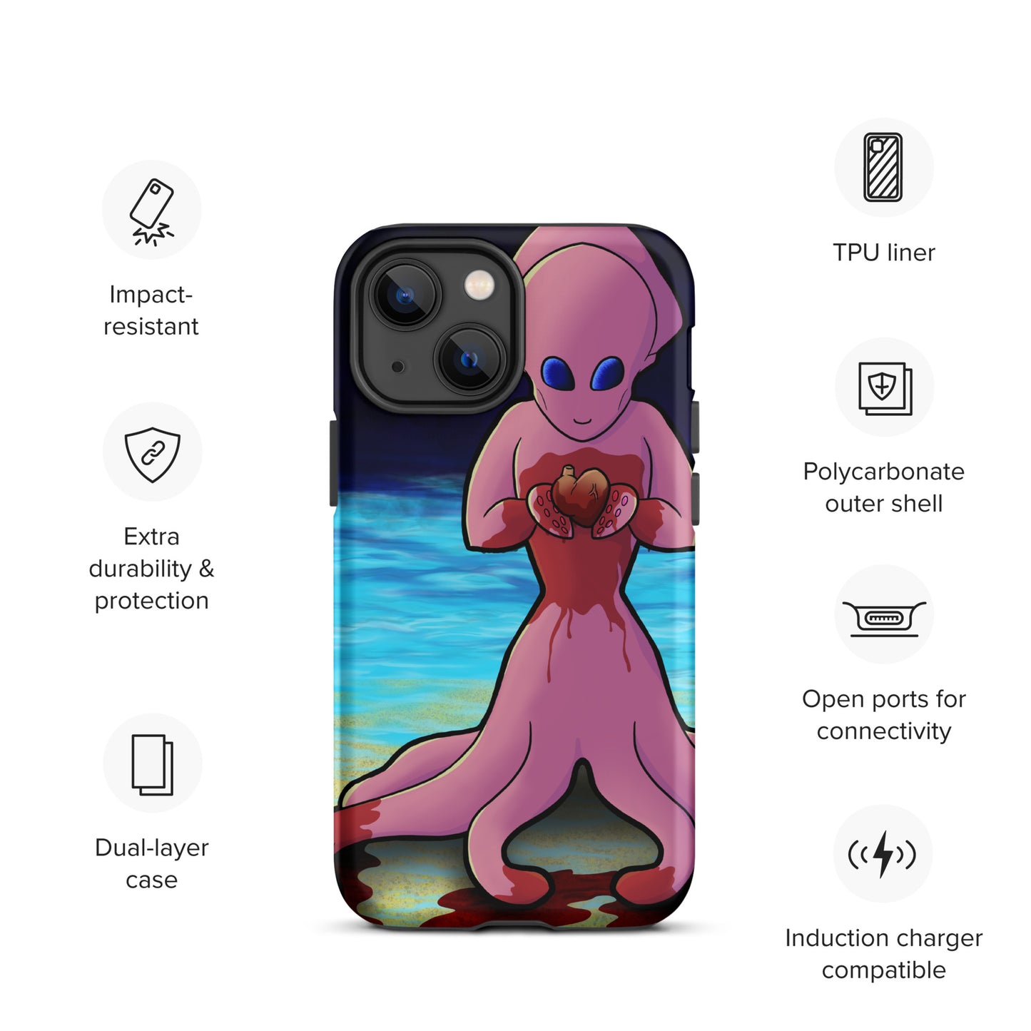 You Asked For My Heart Tough Case for iPhone®