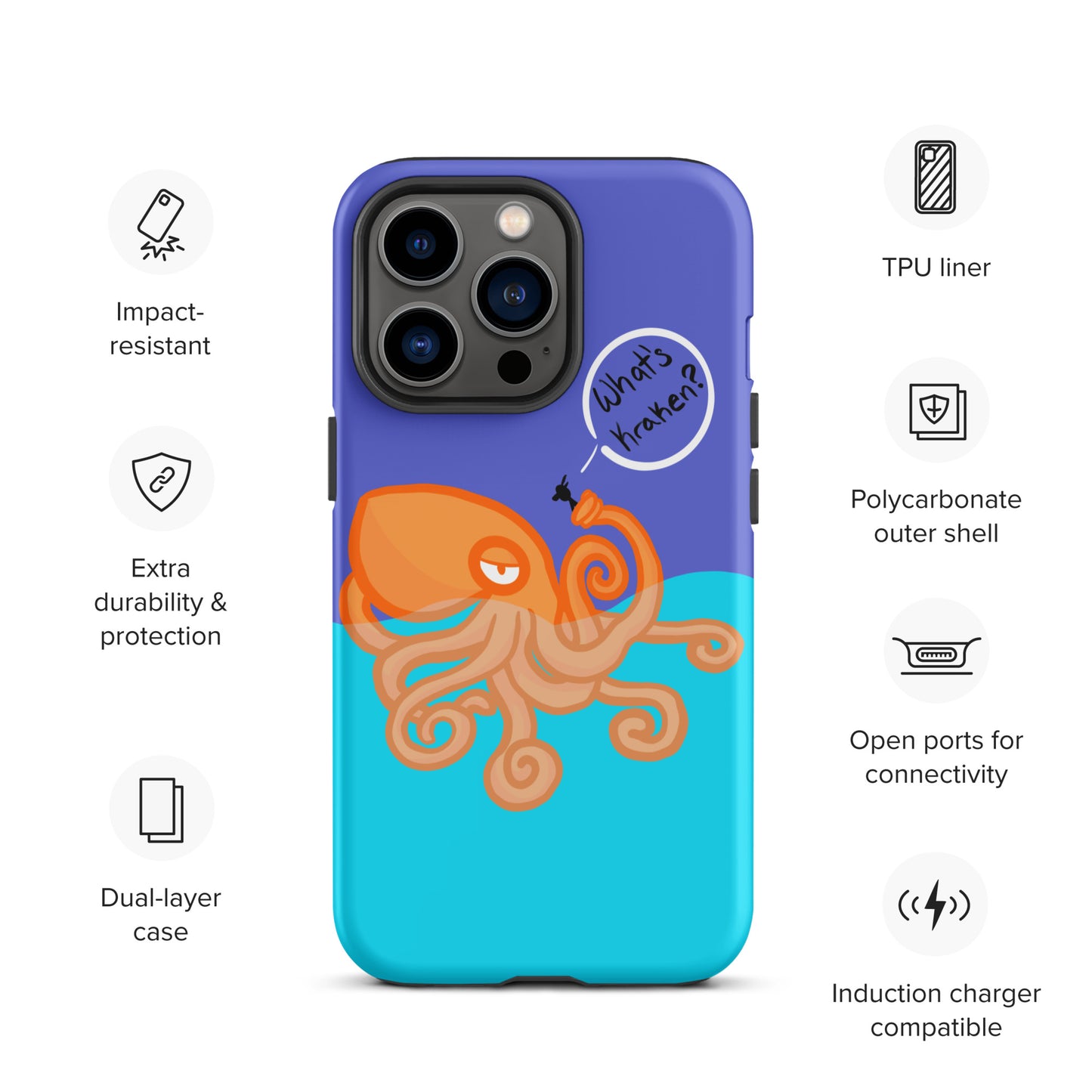 What’s Kraken? Tough Case for iPhone®