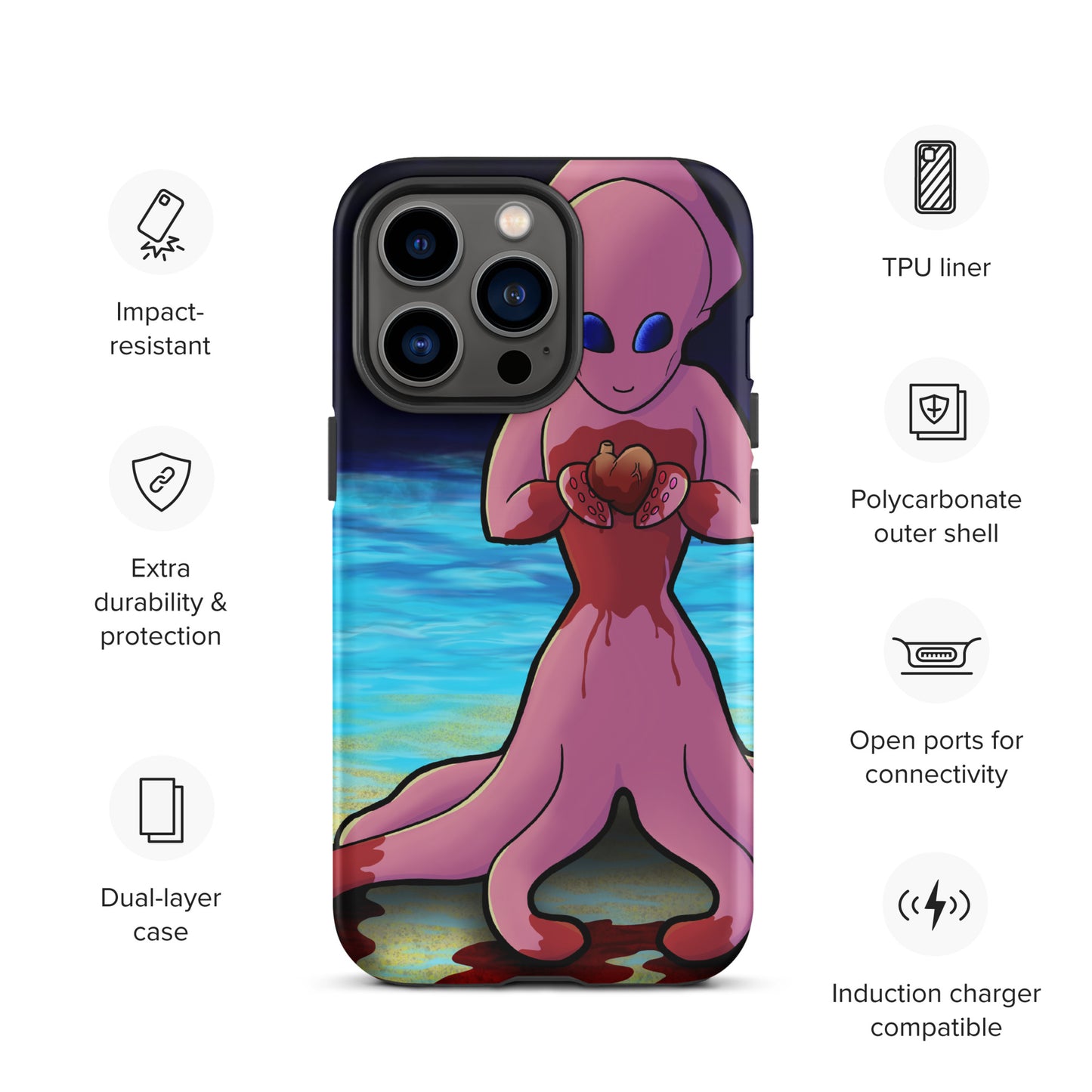 You Asked For My Heart Tough Case for iPhone®