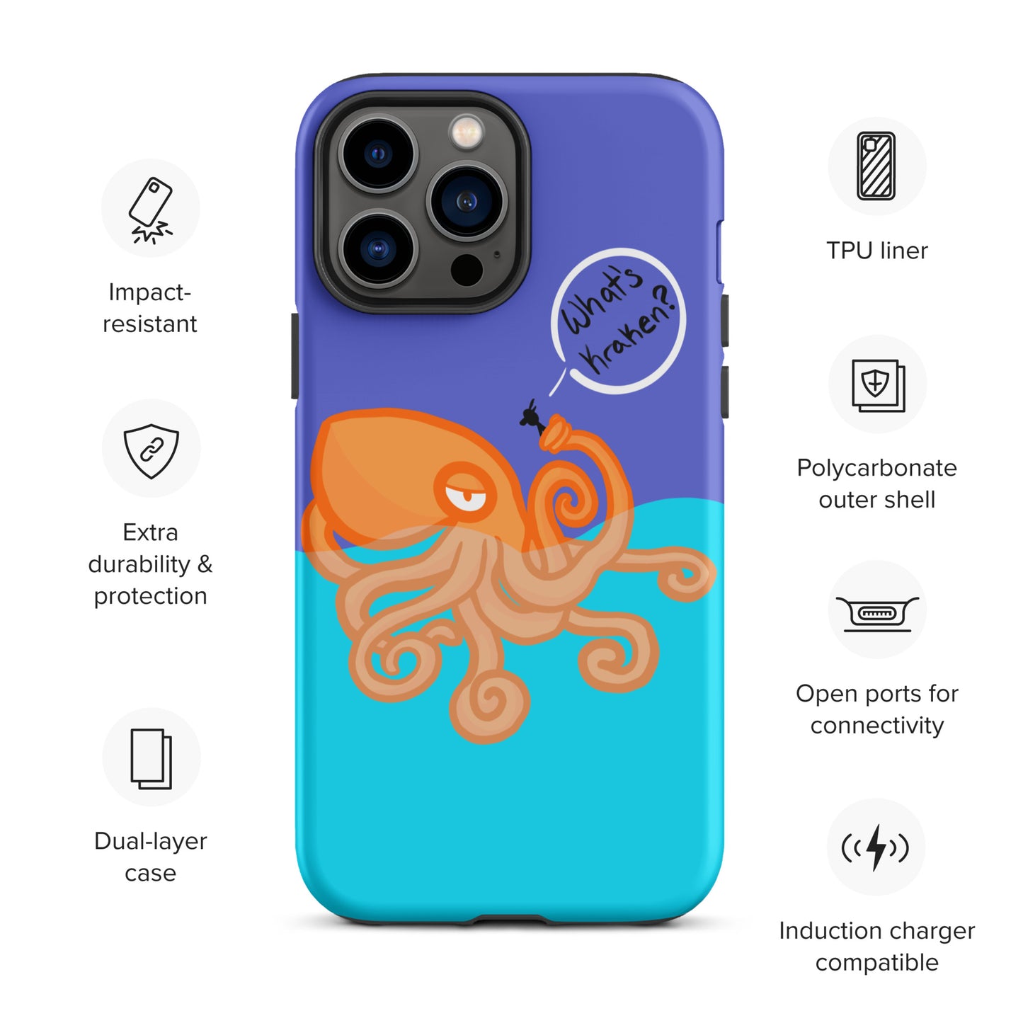 What’s Kraken? Tough Case for iPhone®