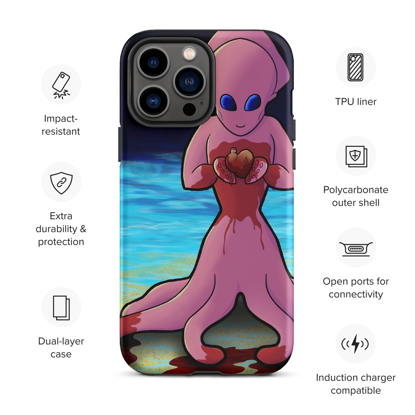 You Asked For My Heart Tough Case for iPhone®