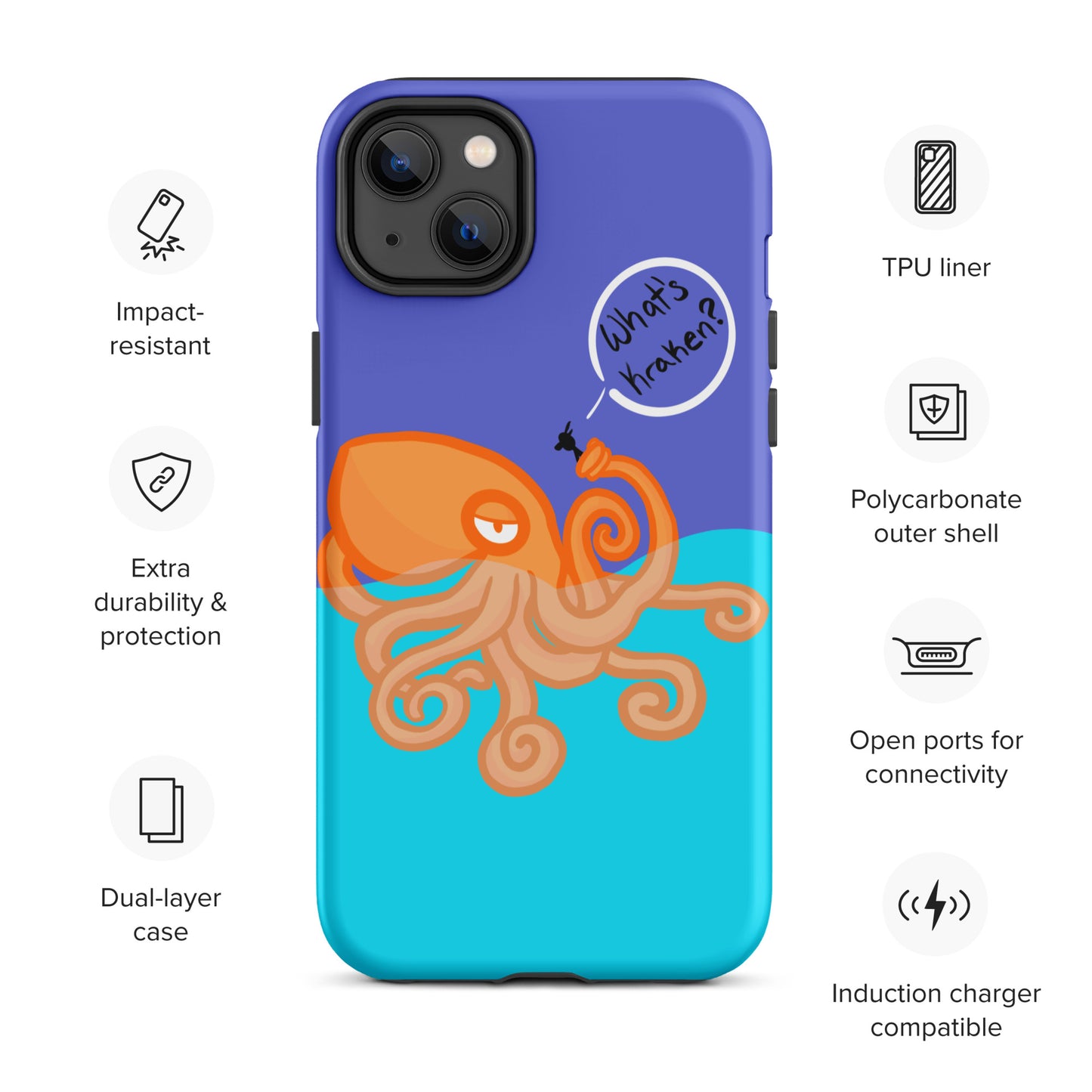 What’s Kraken? Tough Case for iPhone®