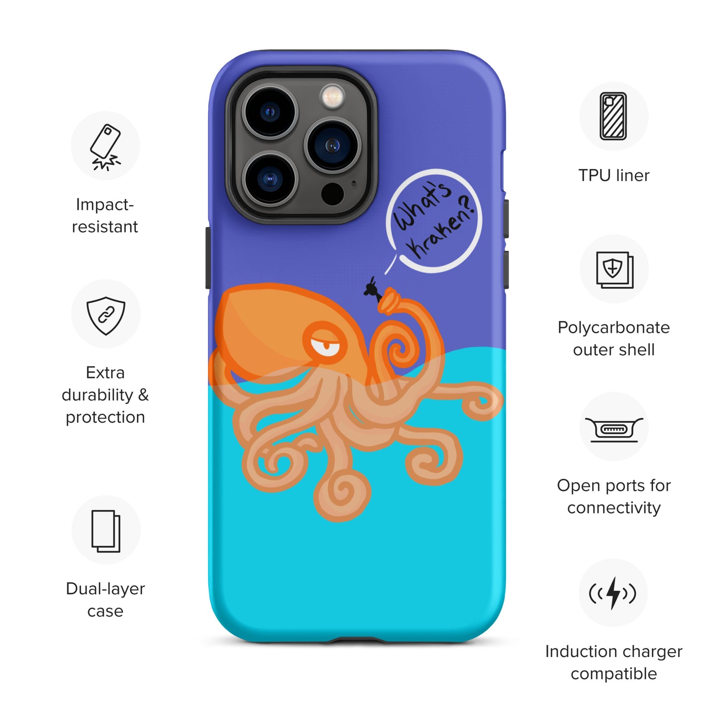 What’s Kraken? Tough Case for iPhone®