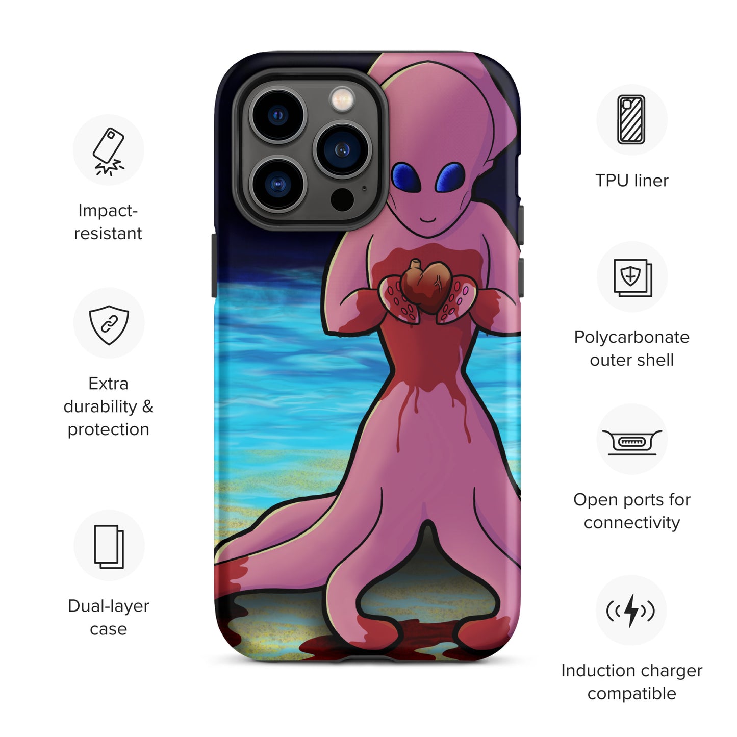 You Asked For My Heart Tough Case for iPhone®