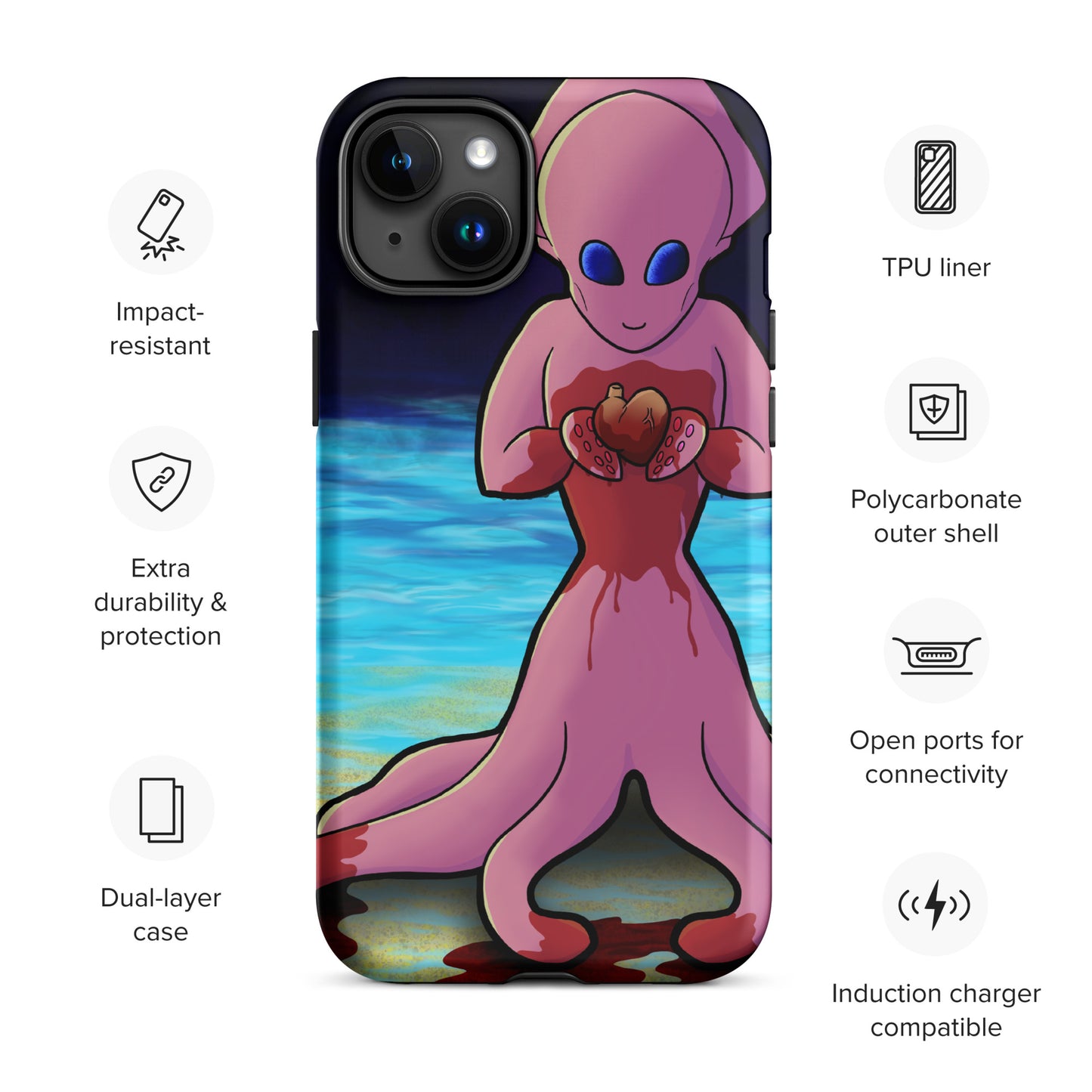 You Asked For My Heart Tough Case for iPhone®
