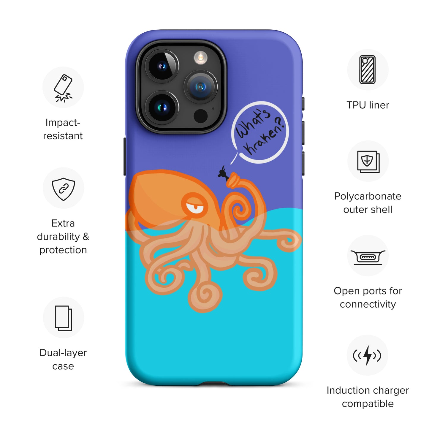 What’s Kraken? Tough Case for iPhone®