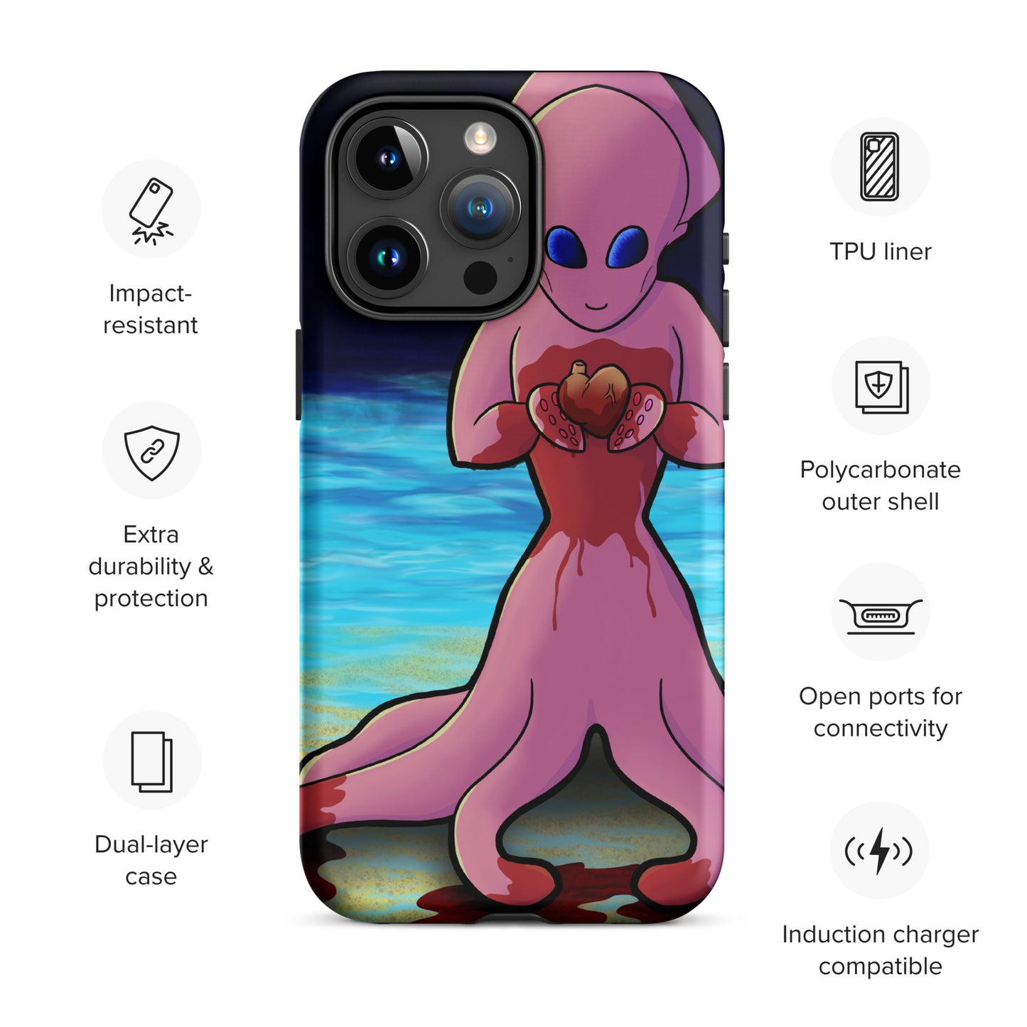 You Asked For My Heart Tough Case for iPhone®