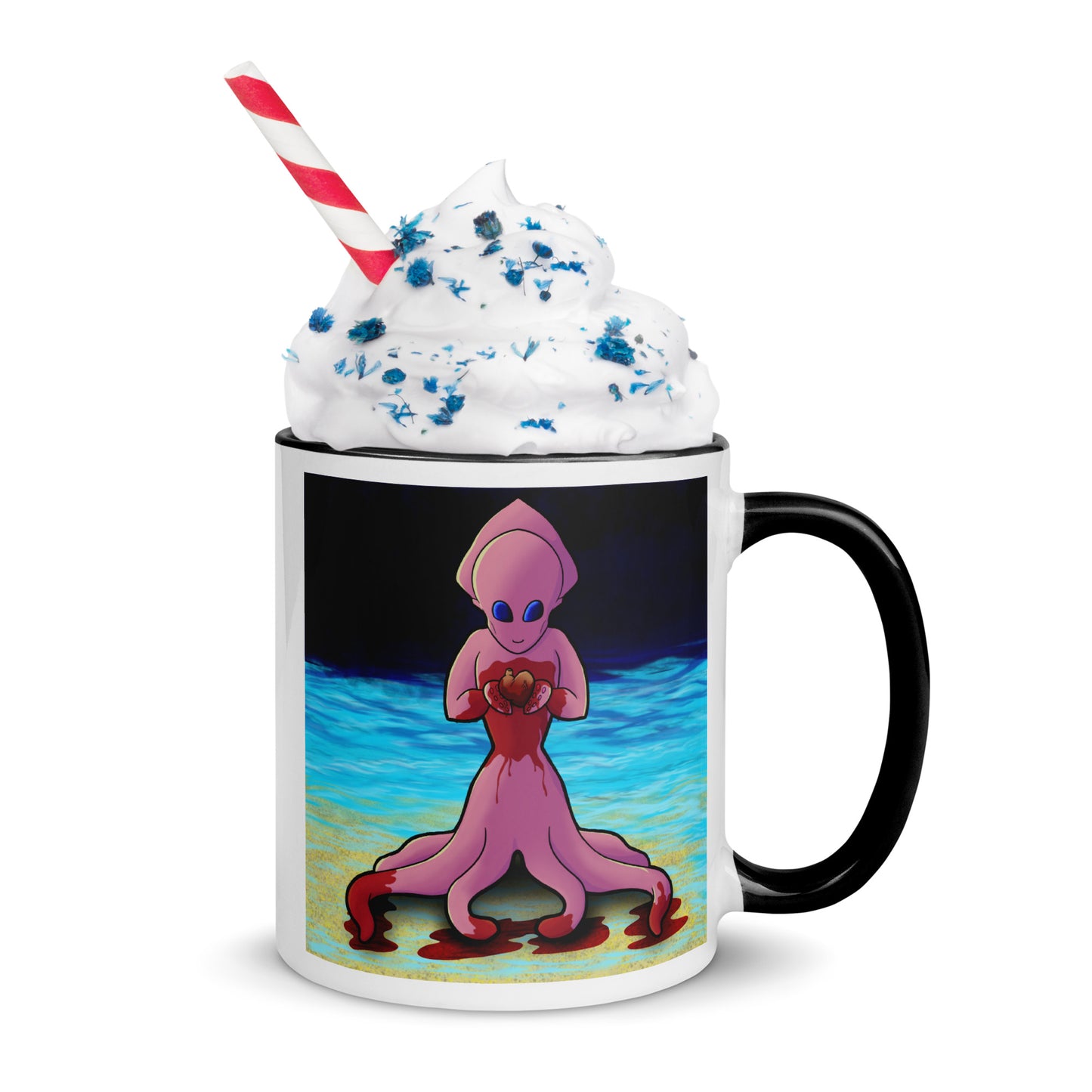 You Asked for My Heart Mug with Color Inside