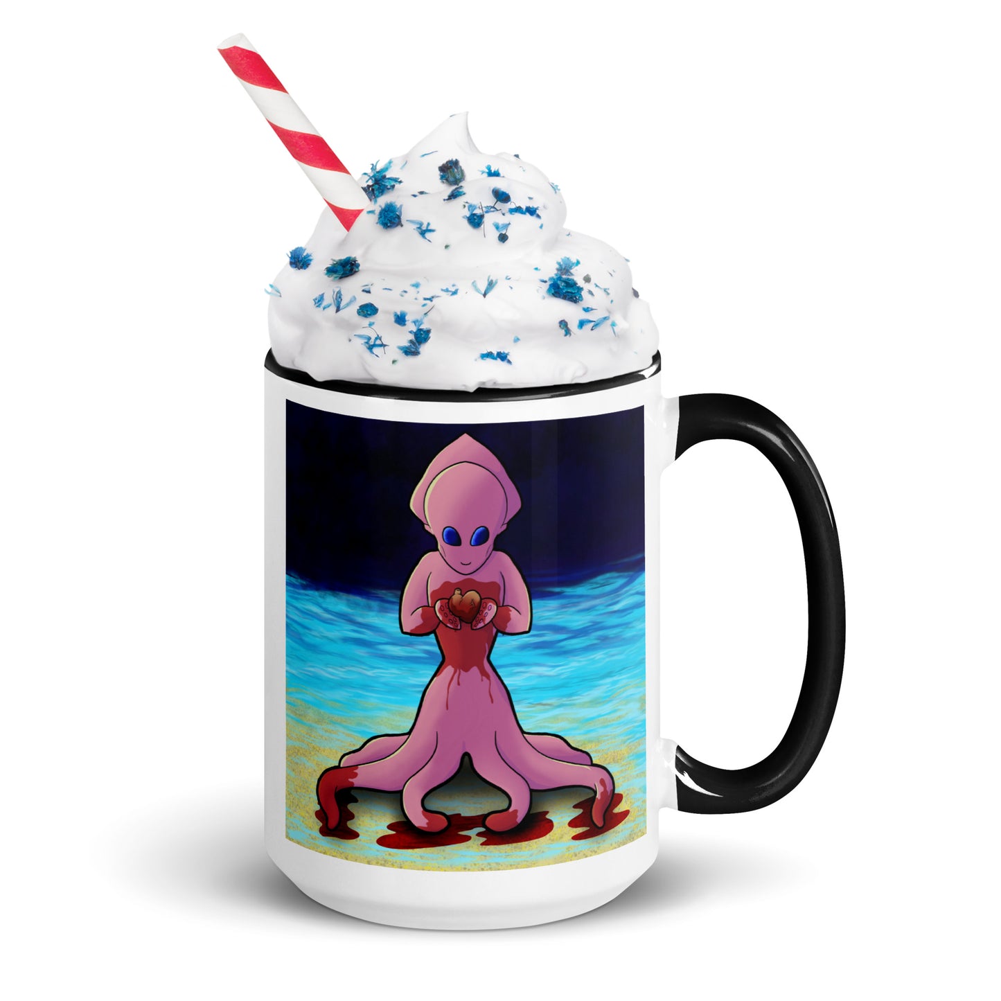 You Asked for My Heart Mug with Color Inside