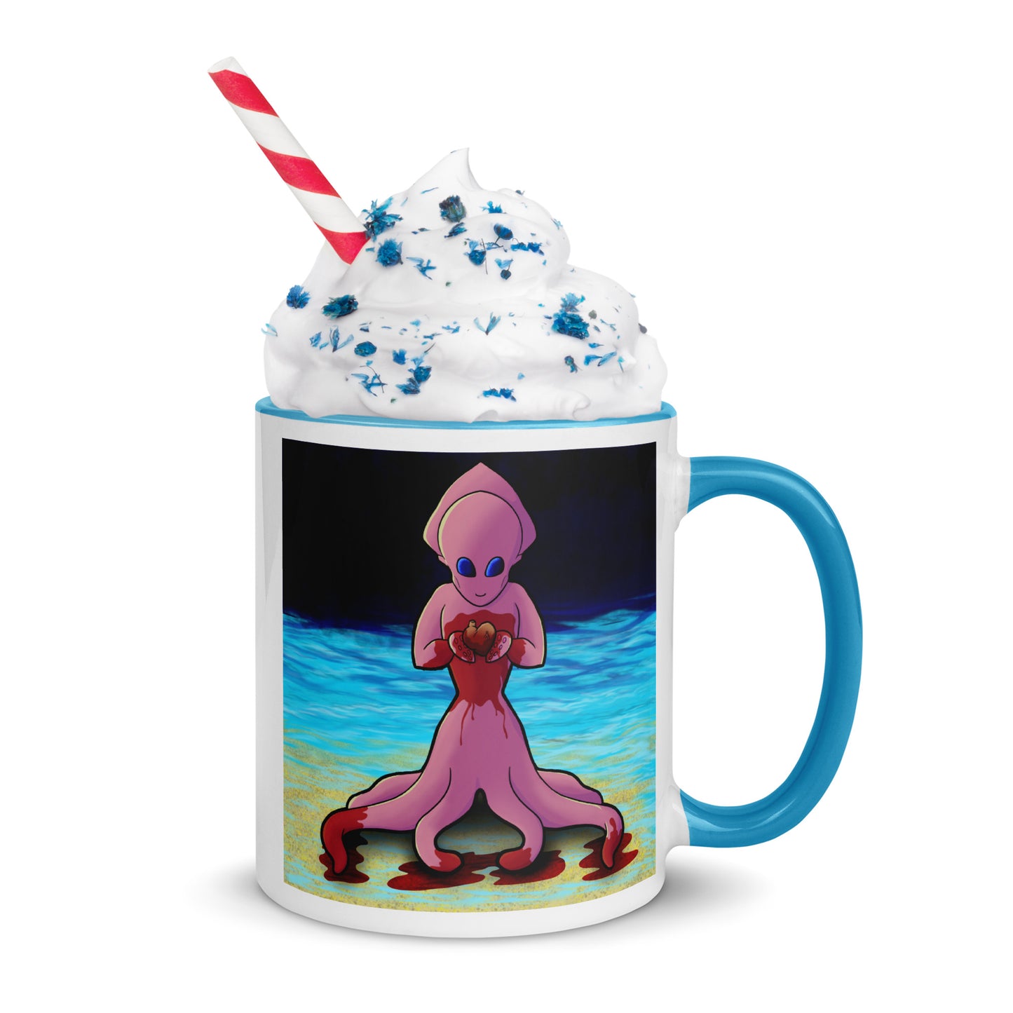 You Asked for My Heart Mug with Color Inside