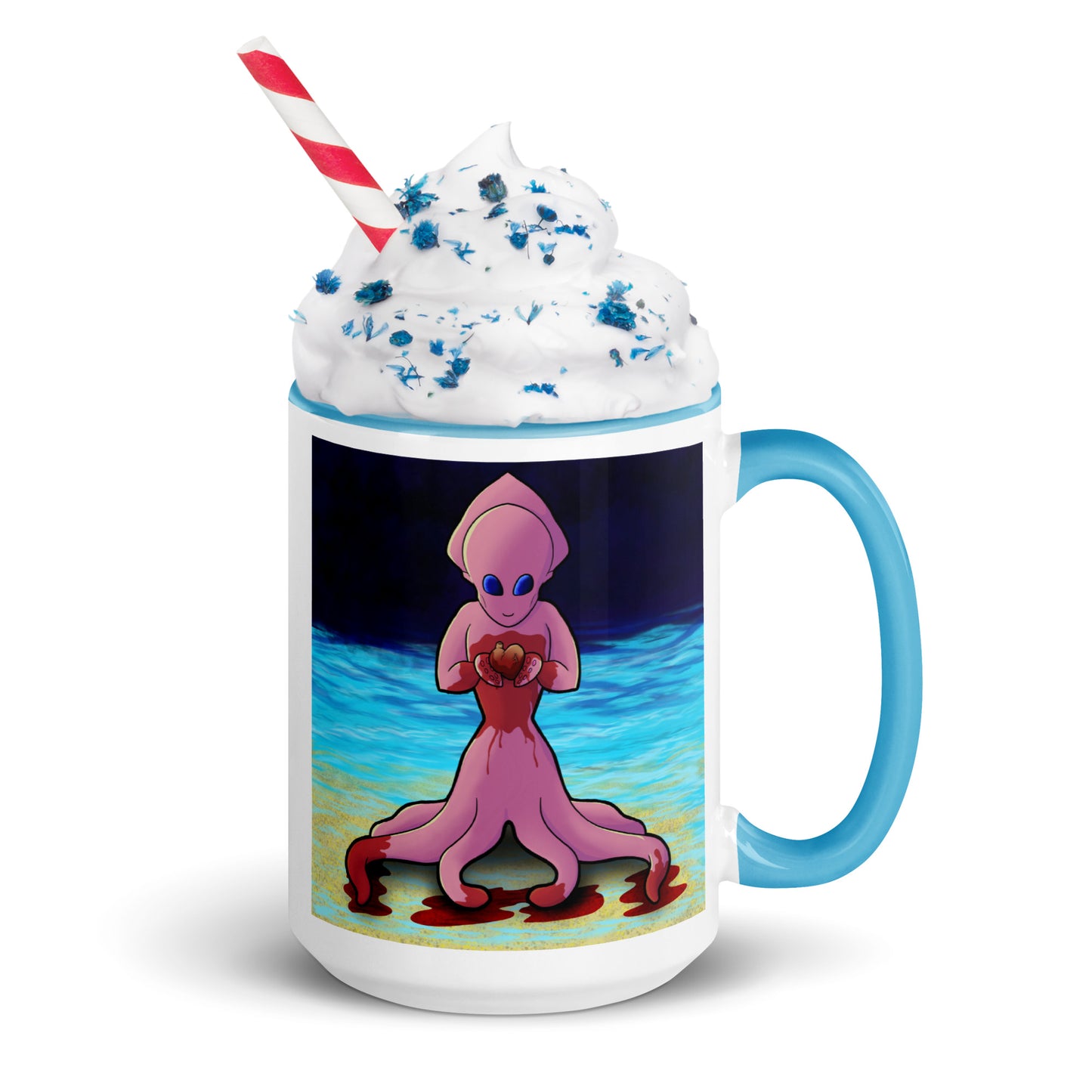 You Asked for My Heart Mug with Color Inside