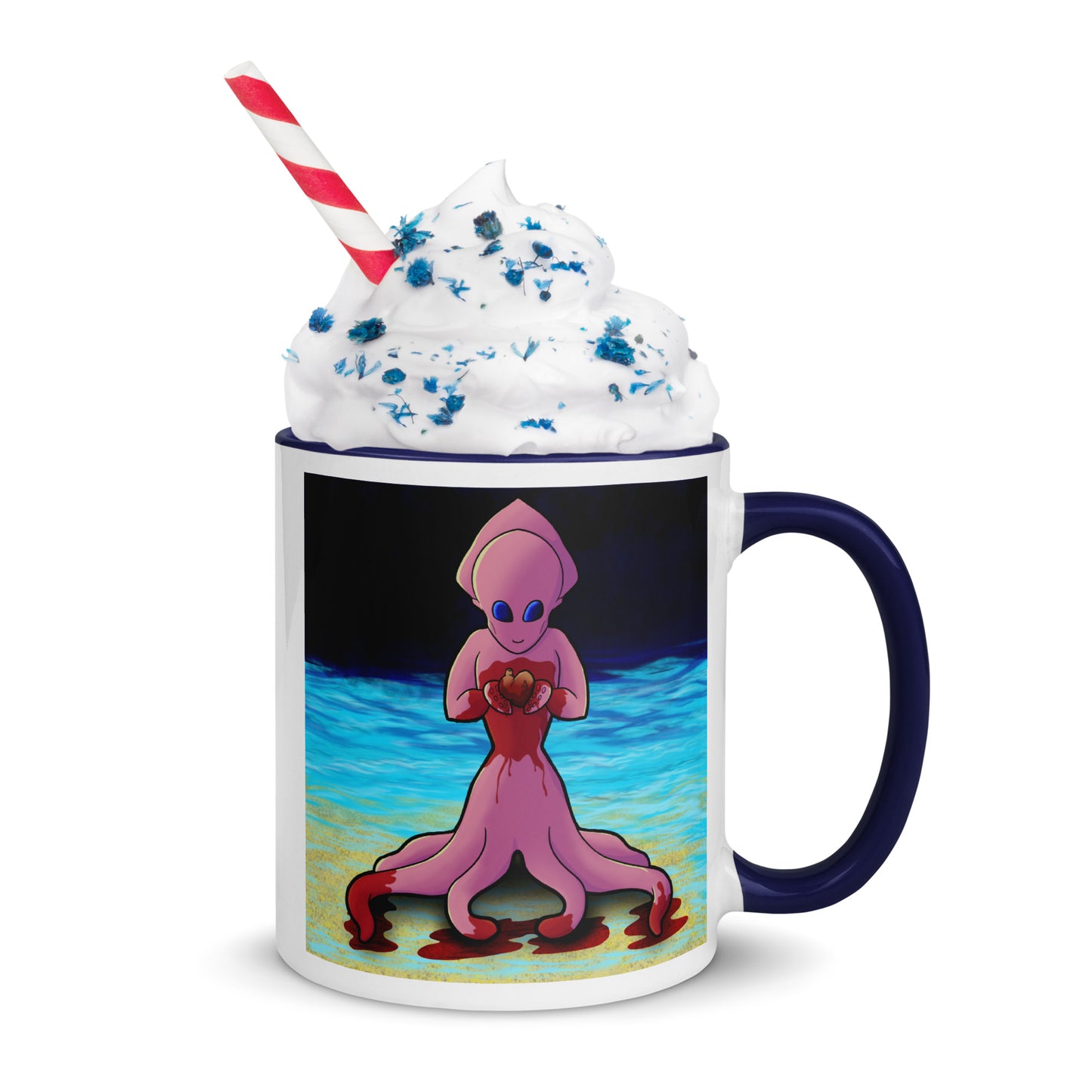 You Asked for My Heart Mug with Color Inside