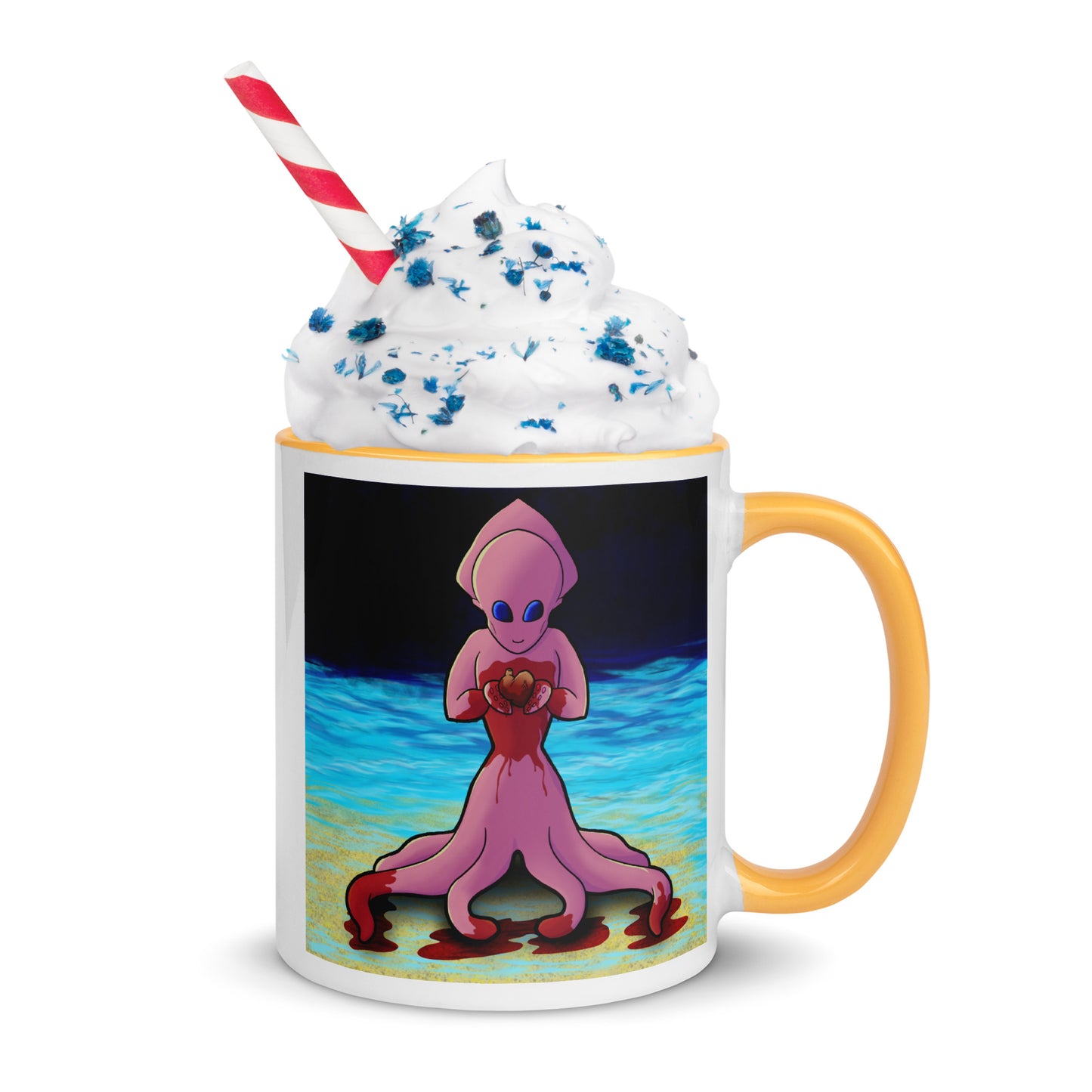 You Asked for My Heart Mug with Color Inside