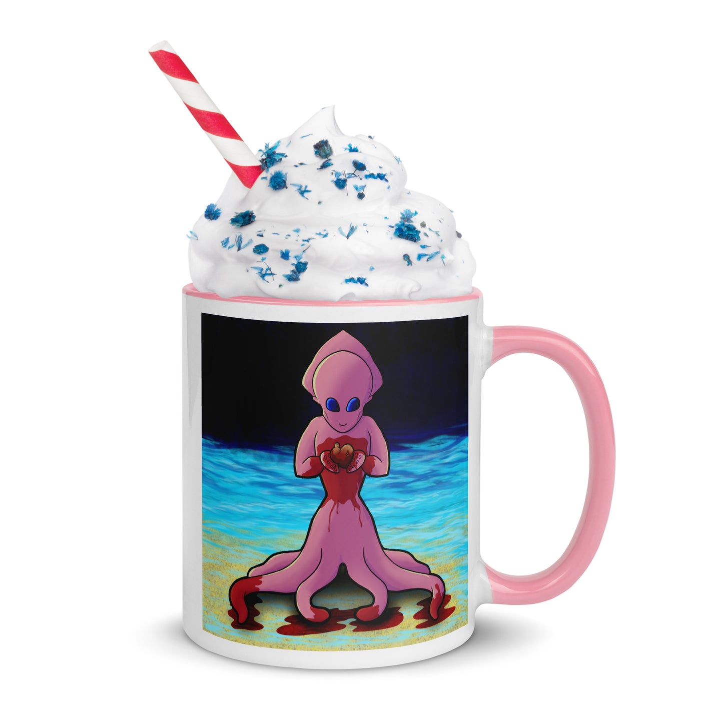 You Asked for My Heart Mug with Color Inside