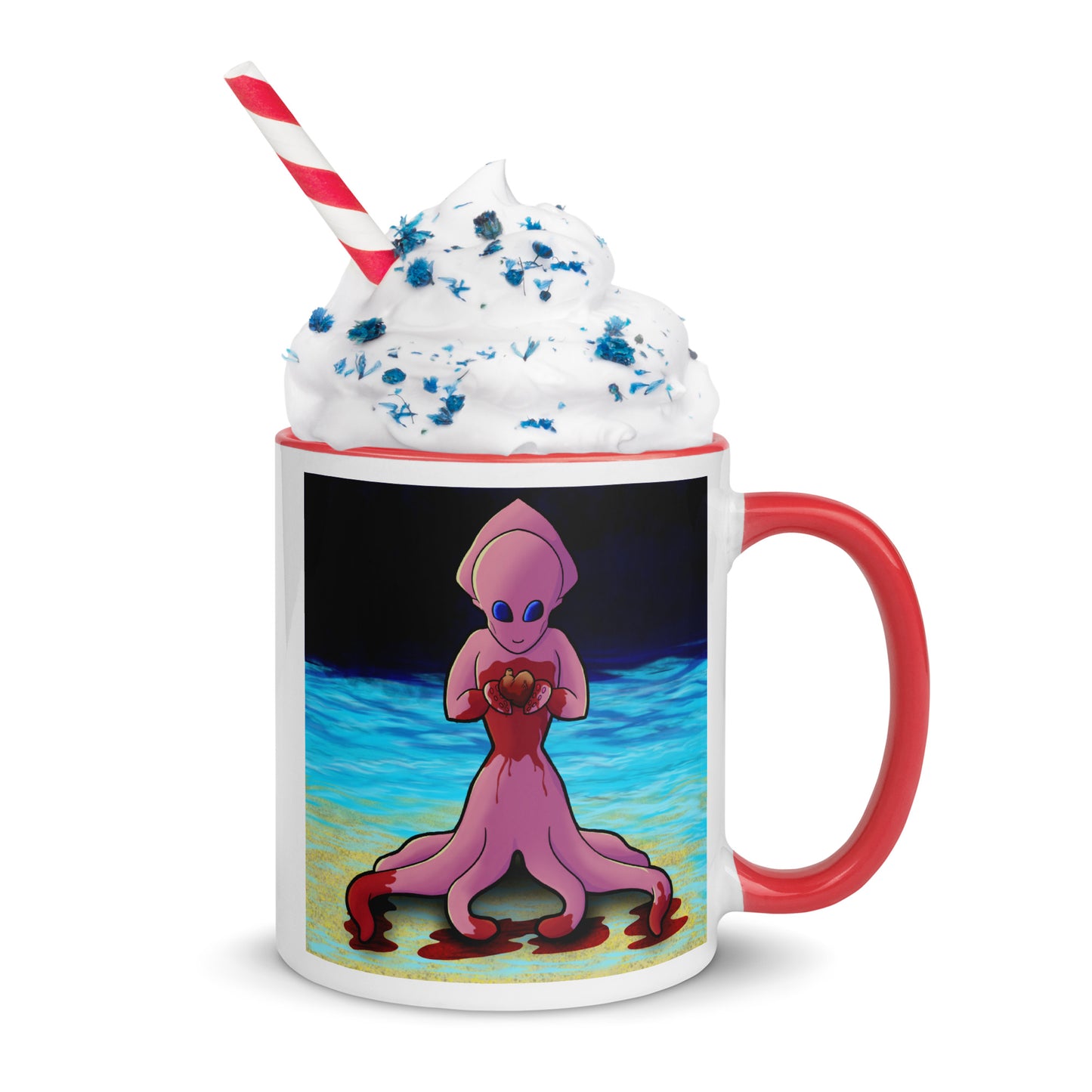 You Asked for My Heart Mug with Color Inside